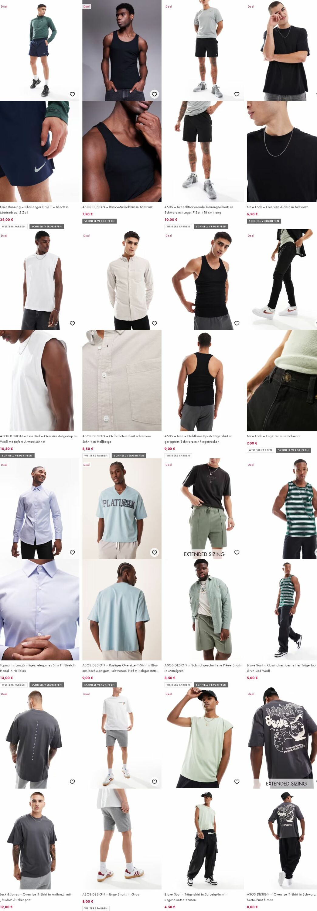 Prospekt Asos 07.07.2025 - 16.07.2025