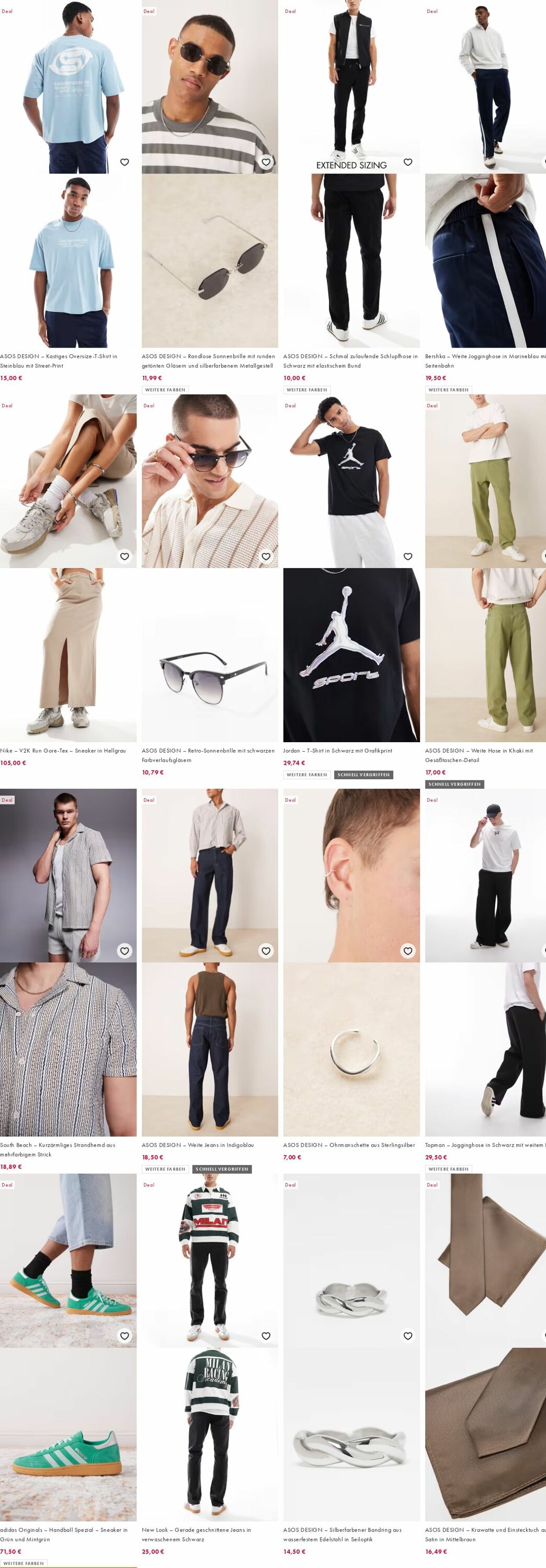 Prospekt Asos 07.07.2025 - 16.07.2025