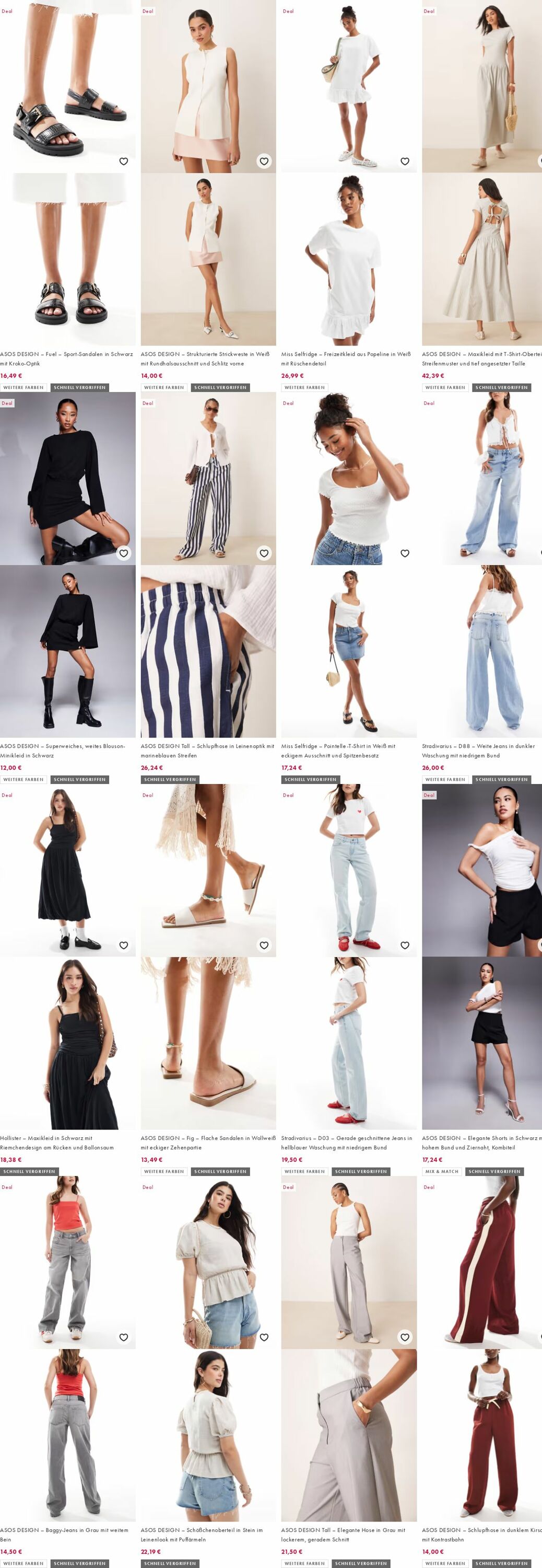 Prospekt Asos 07.07.2025 - 16.07.2025