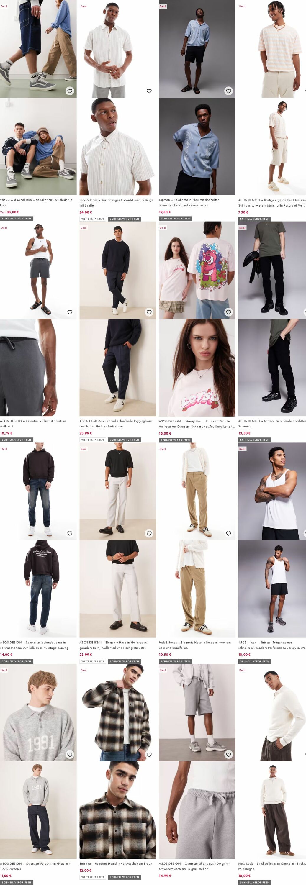Prospekt Asos 07.07.2025 - 16.07.2025