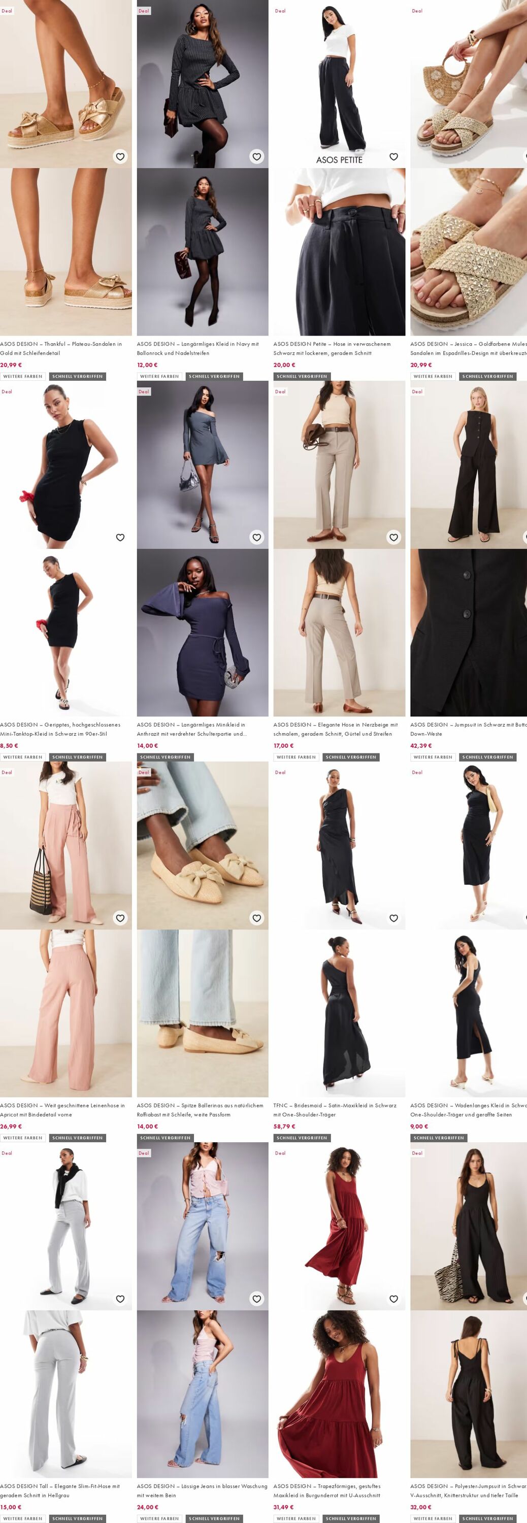 Prospekt Asos 07.07.2025 - 16.07.2025