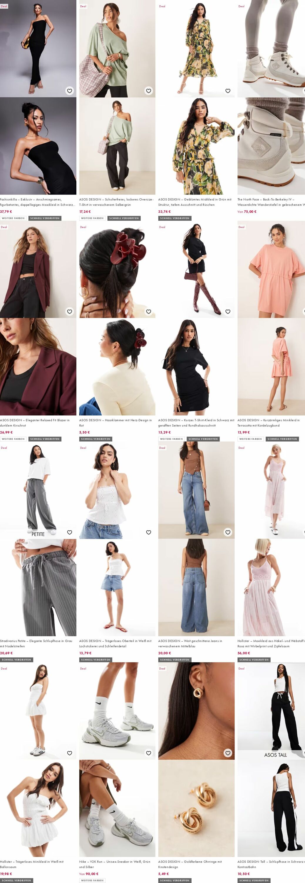 Prospekt Asos 07.07.2025 - 16.07.2025