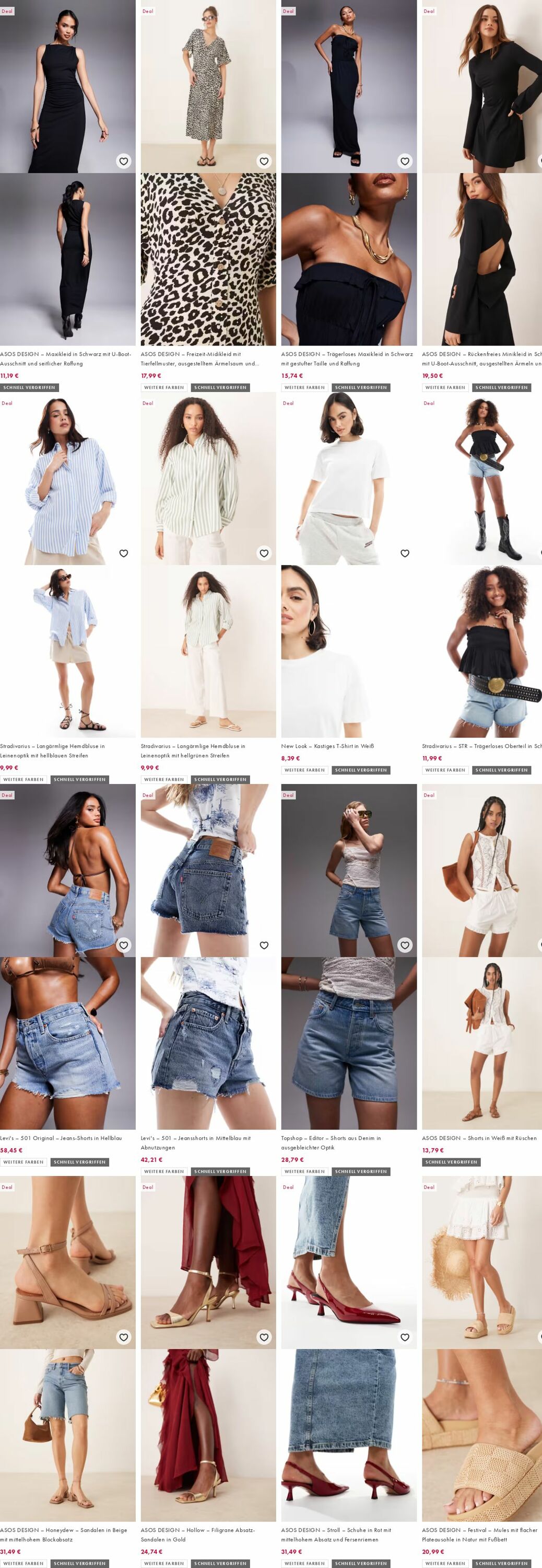 Prospekt Asos 07.07.2025 - 16.07.2025