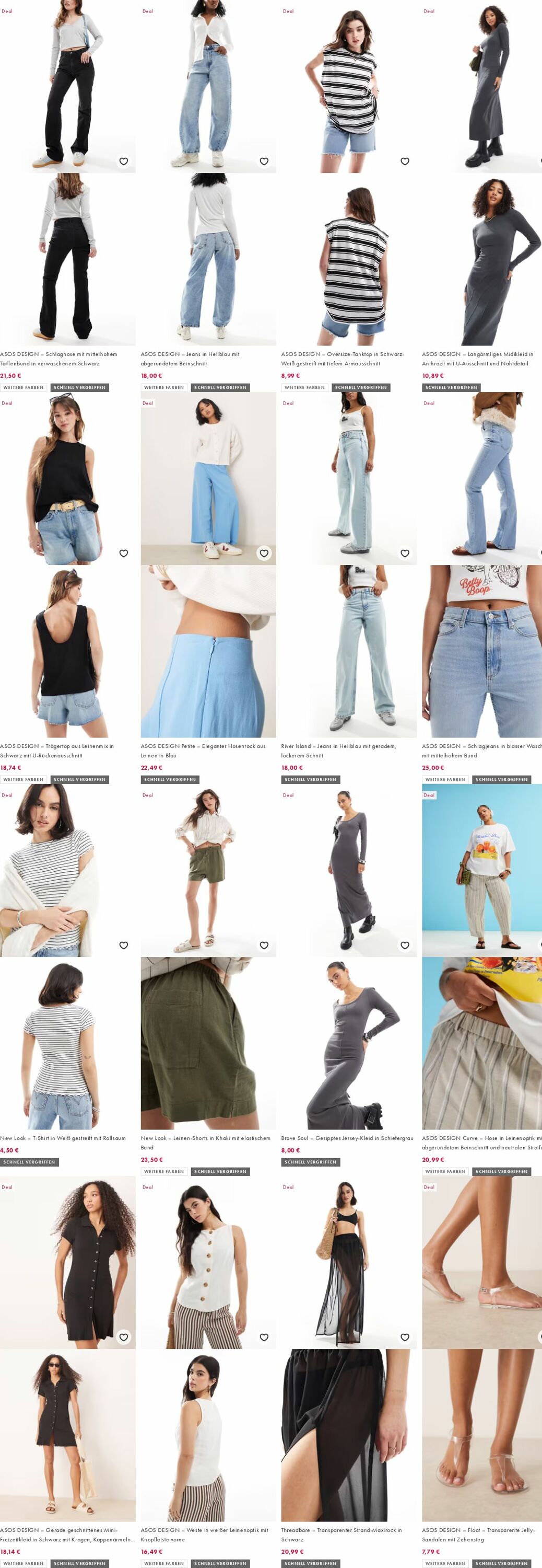 Prospekt Asos 07.07.2025 - 16.07.2025