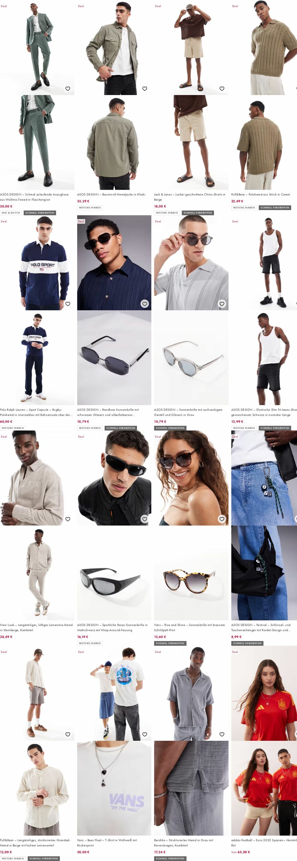 Prospekt Asos 07.07.2025 - 16.07.2025
