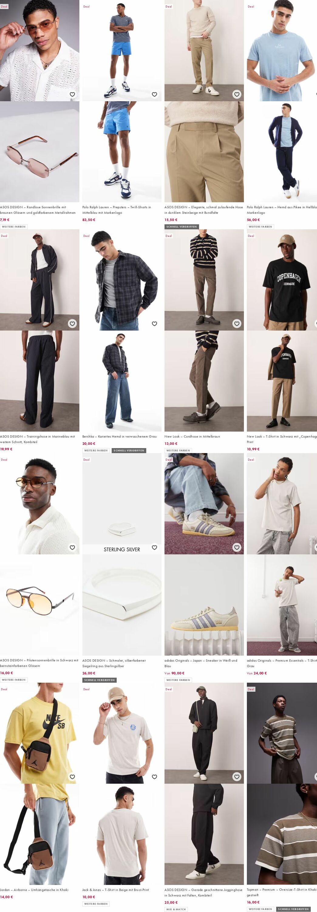 Prospekt Asos 07.07.2025 - 16.07.2025