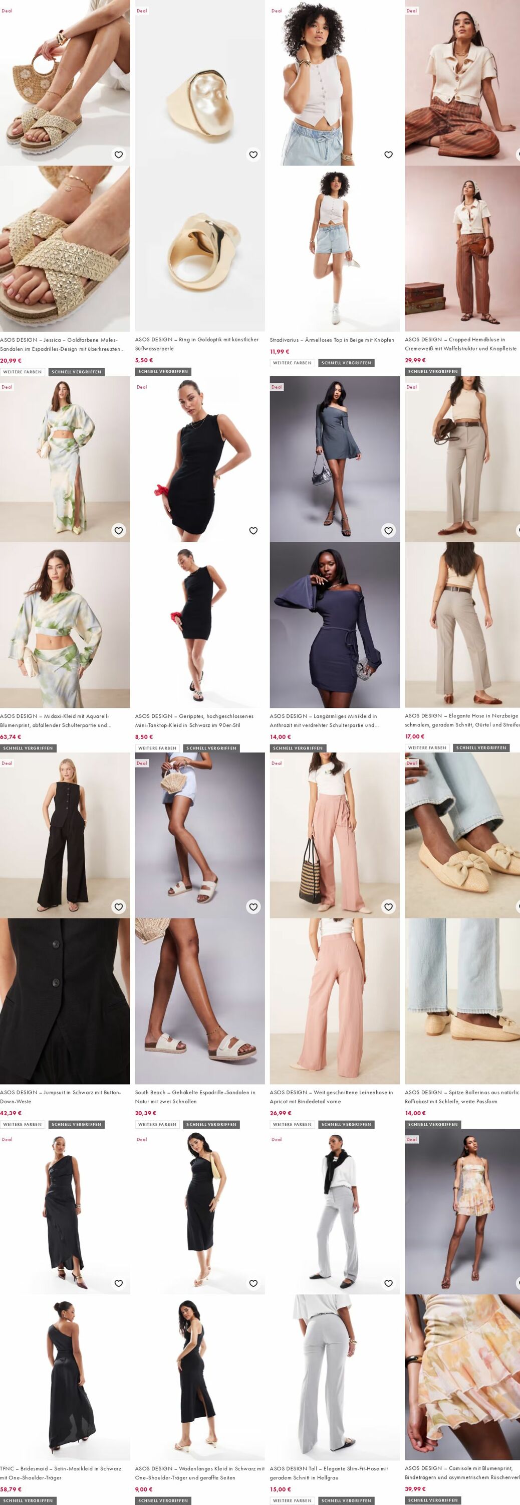 Prospekt Asos 07.07.2025 - 16.07.2025