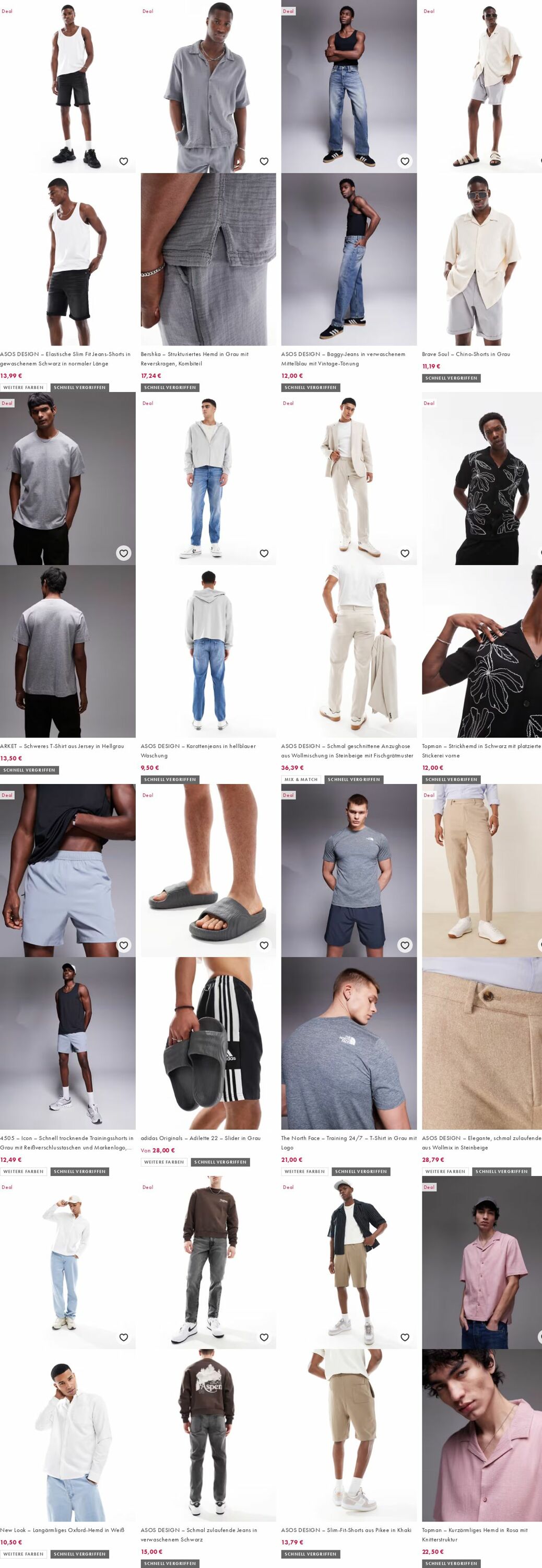 Prospekt Asos 07.07.2025 - 16.07.2025