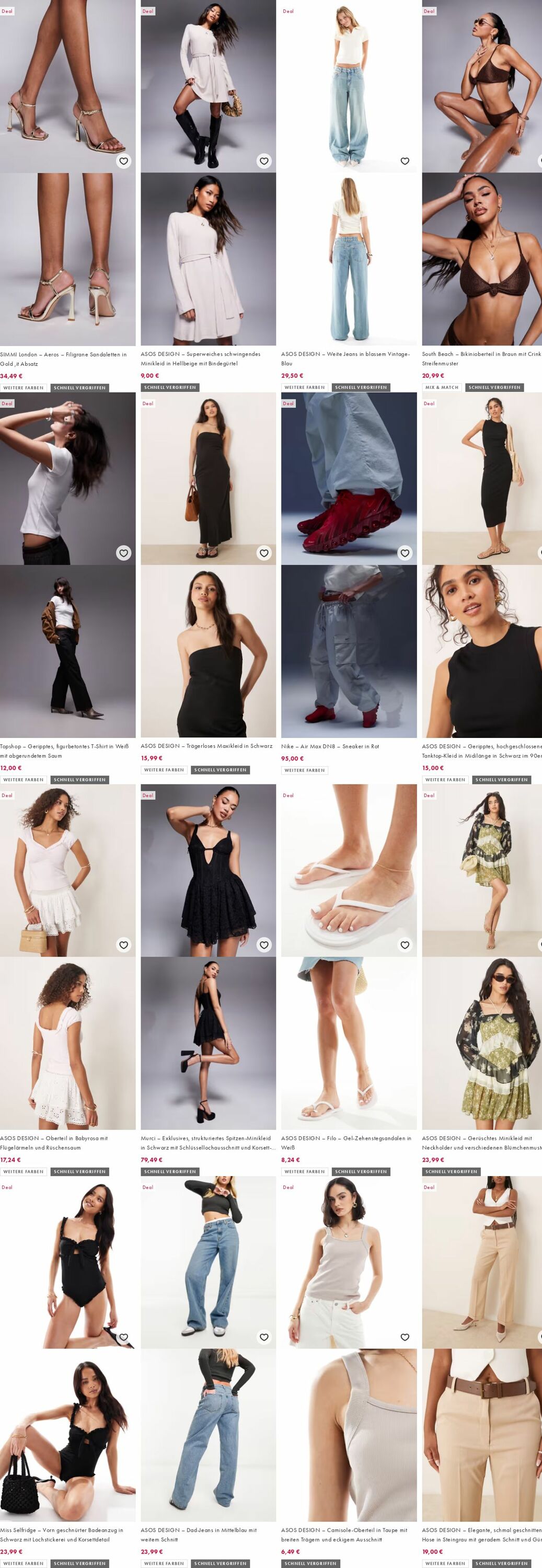 Prospekt Asos 07.07.2025 - 16.07.2025