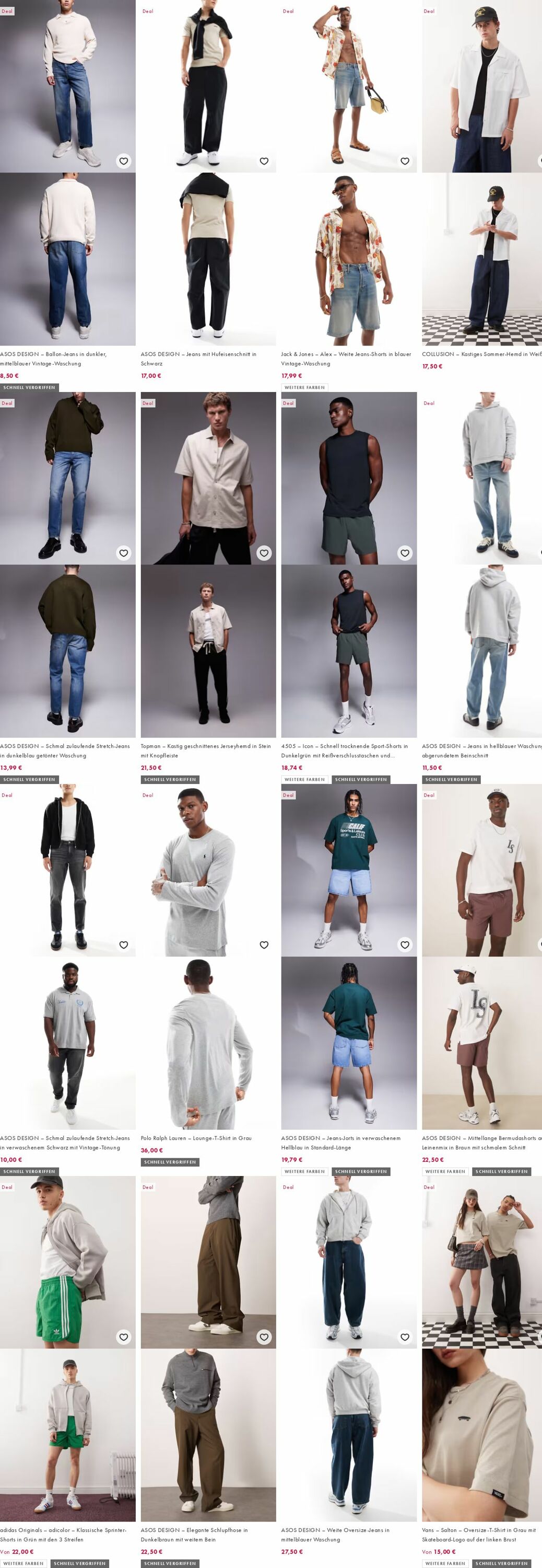 Prospekt Asos 07.07.2025 - 16.07.2025