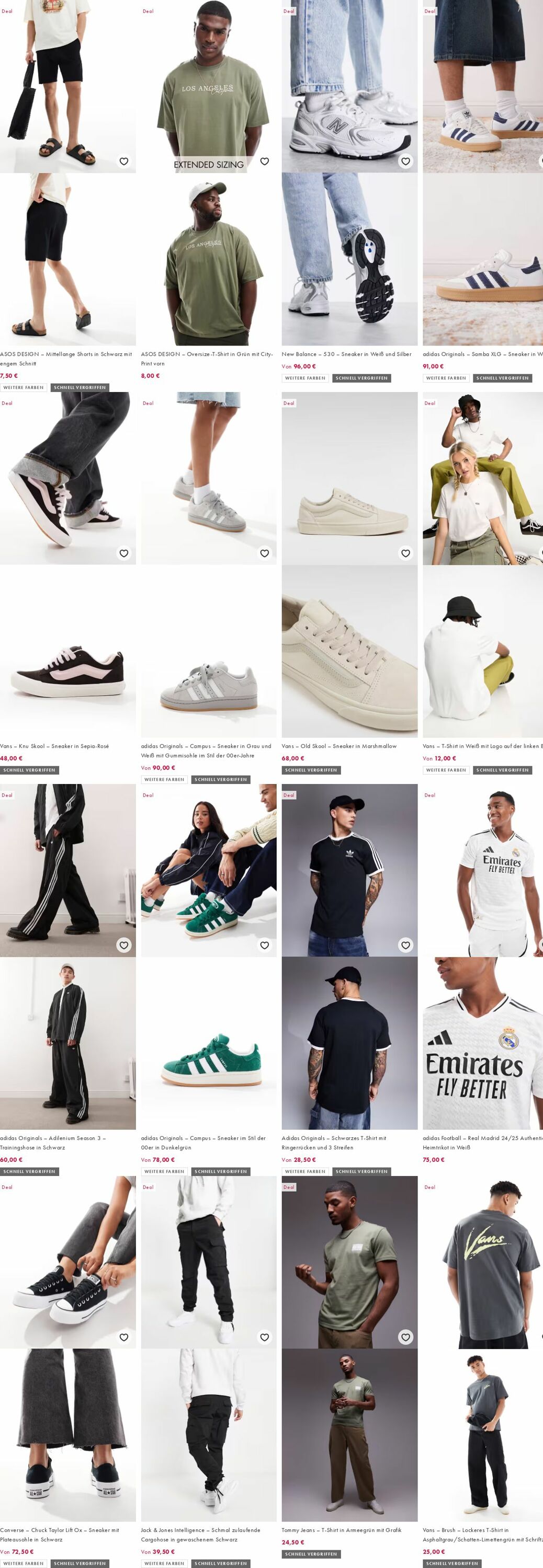 Prospekt Asos 07.07.2025 - 16.07.2025
