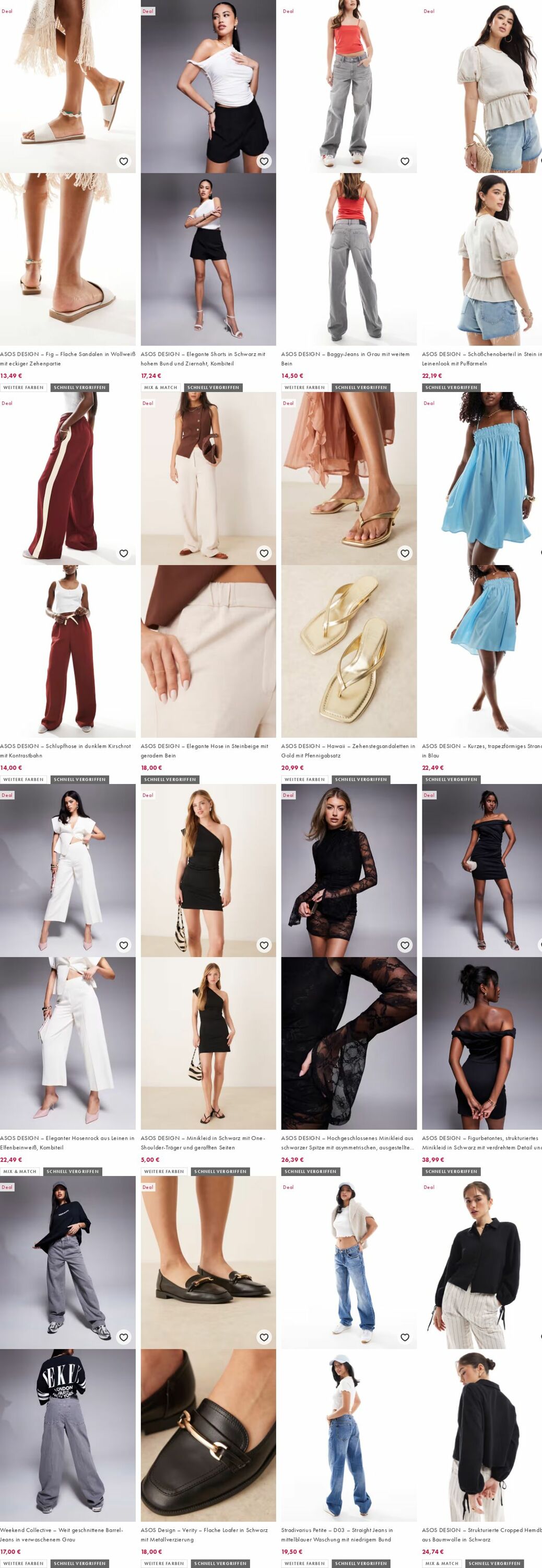 Prospekt Asos 07.07.2025 - 16.07.2025