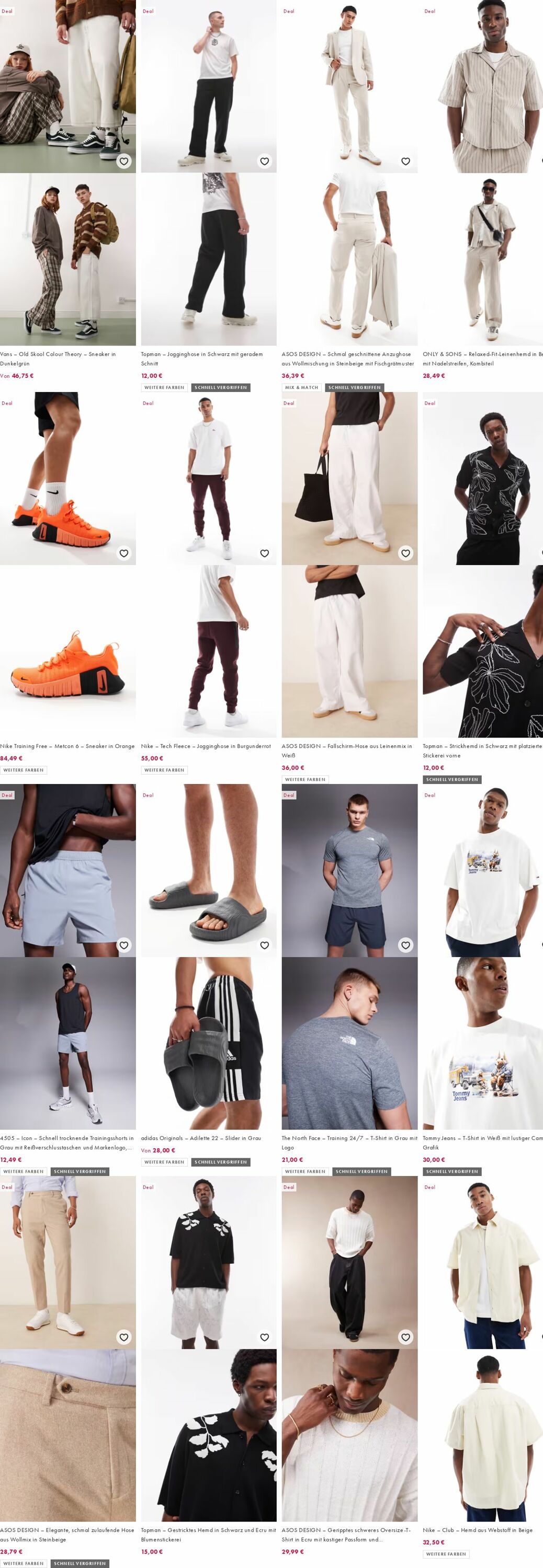 Prospekt Asos 07.07.2025 - 16.07.2025