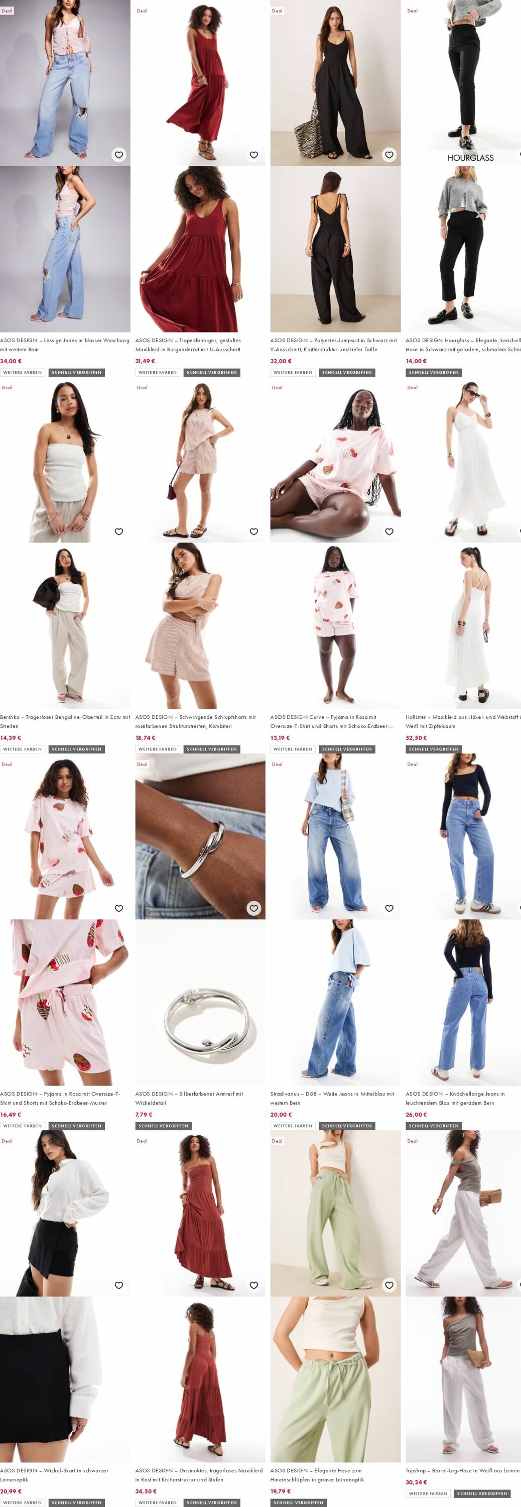 Prospekt Asos 07.07.2025 - 16.07.2025