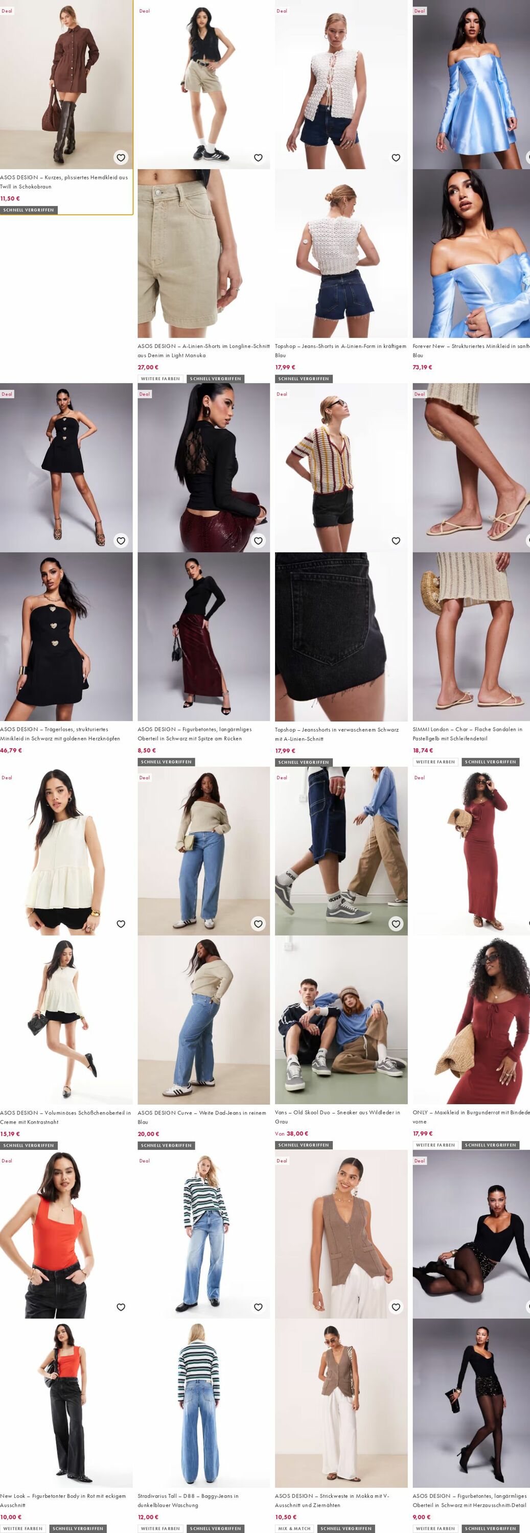 Prospekt Asos 07.07.2025 - 16.07.2025