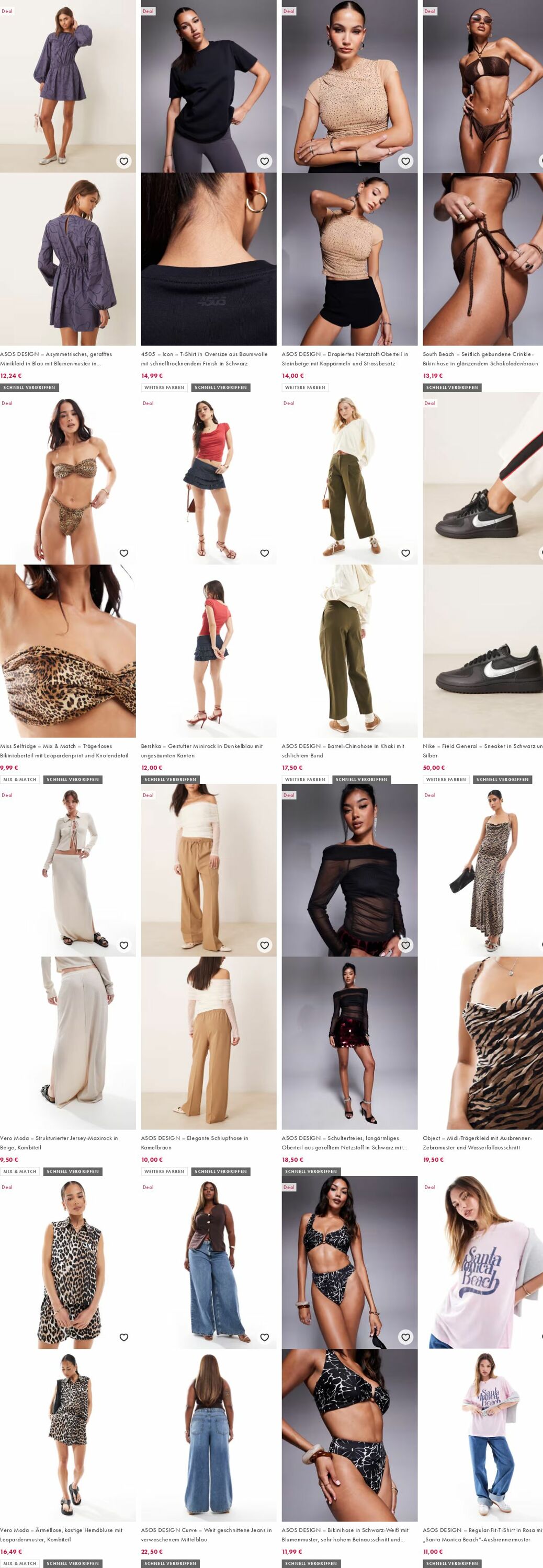 Prospekt Asos 07.07.2025 - 16.07.2025