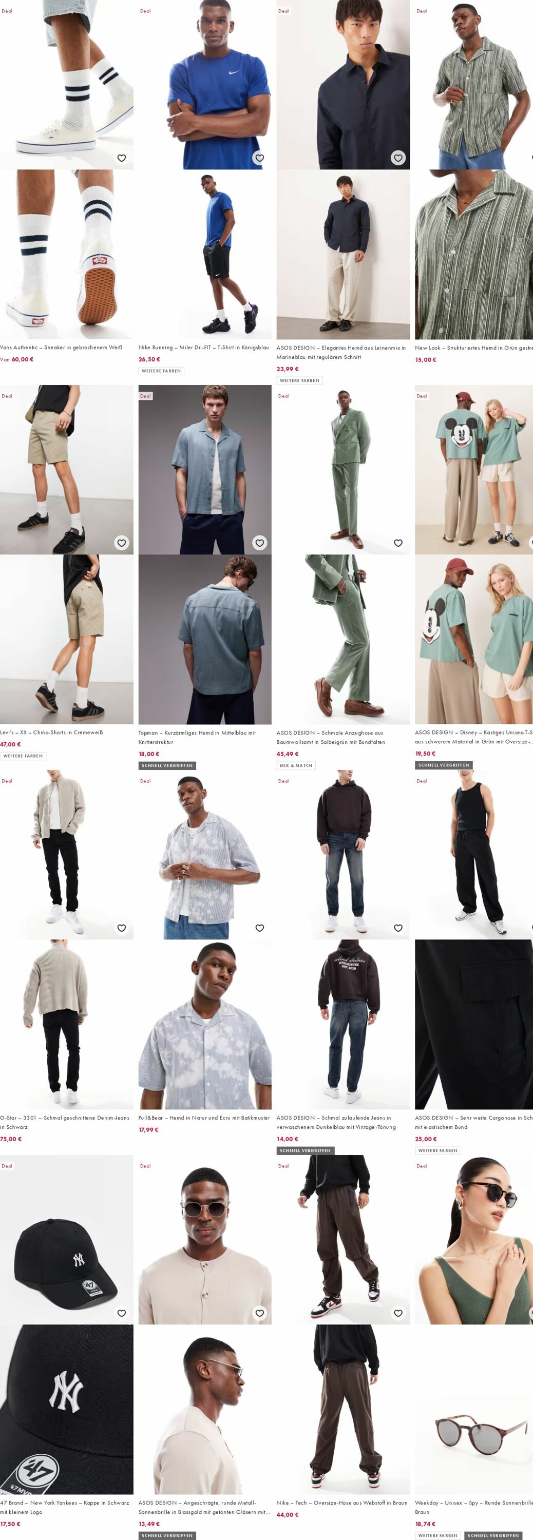 Prospekt Asos 07.07.2025 - 16.07.2025