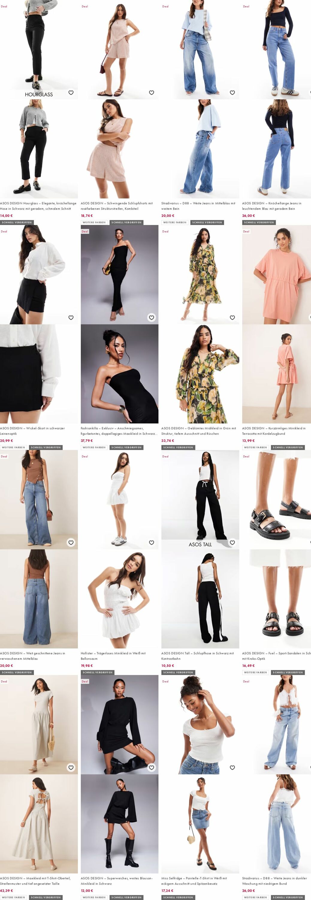 Prospekt Asos 07.07.2025 - 16.07.2025
