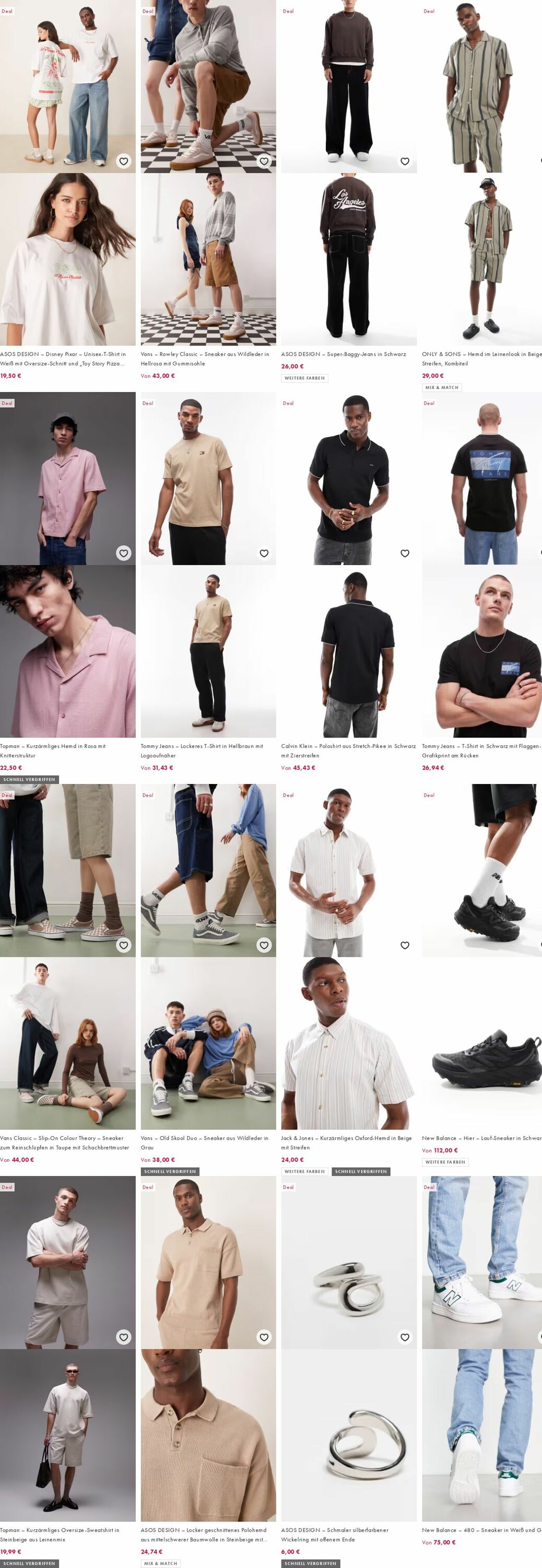 Prospekt Asos 07.07.2025 - 16.07.2025