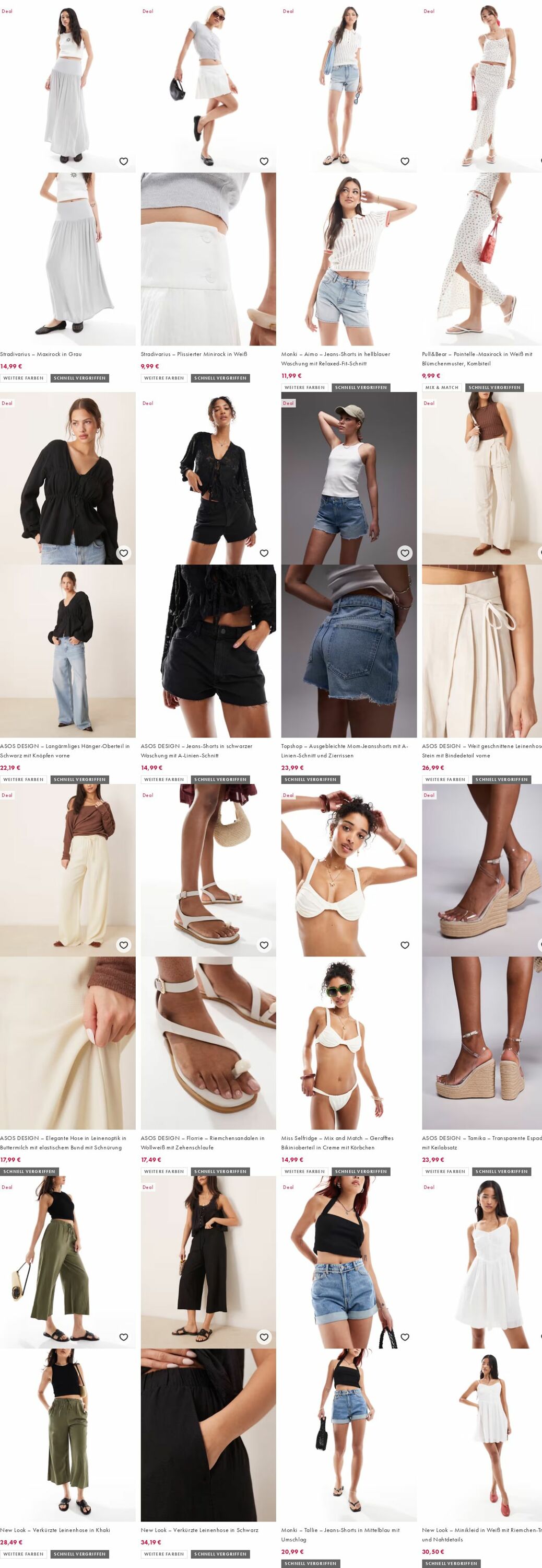 Prospekt Asos 07.07.2025 - 16.07.2025