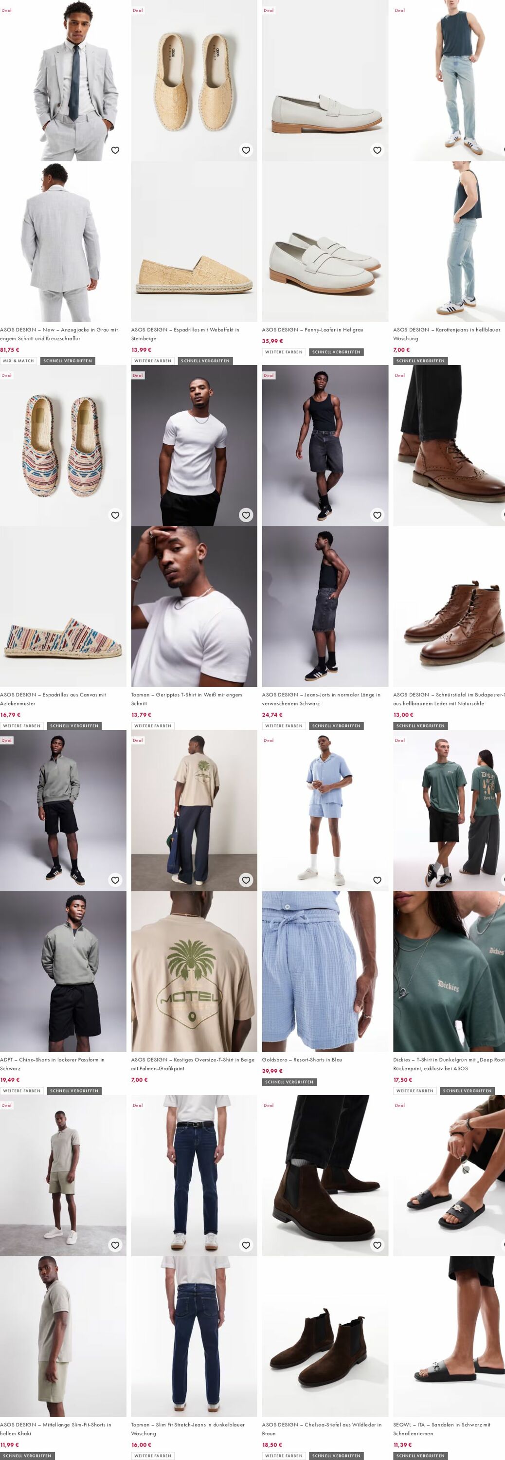 Prospekt Asos 07.07.2025 - 16.07.2025