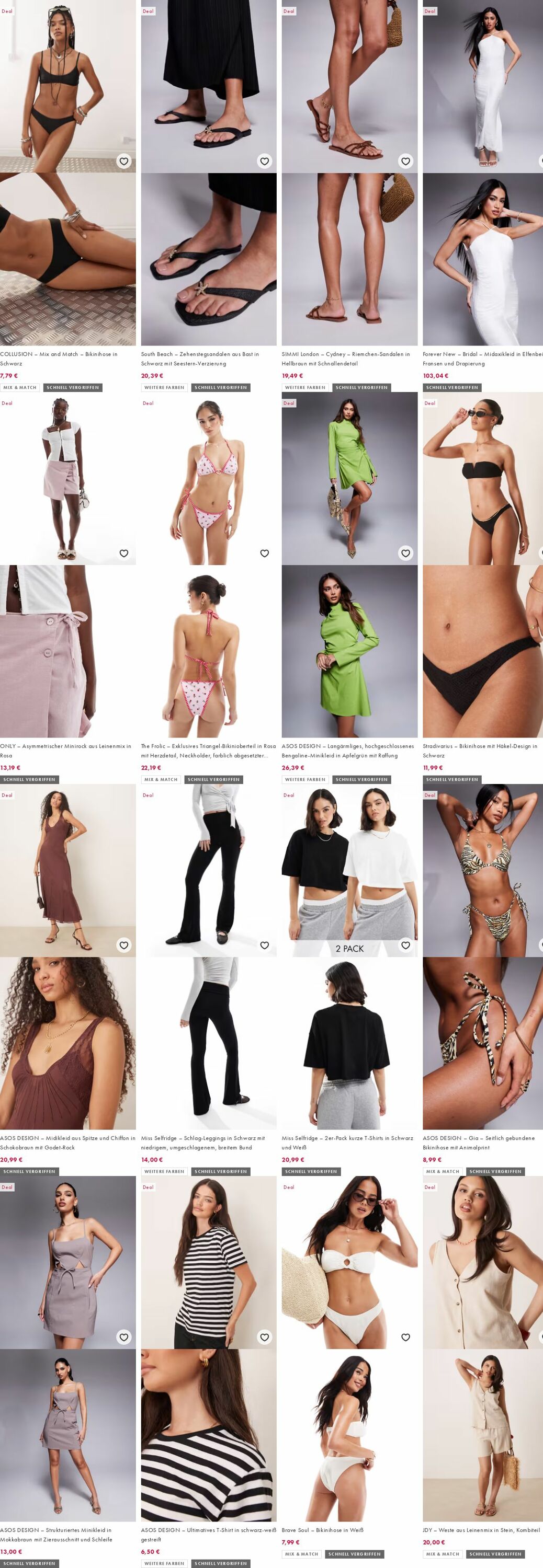 Prospekt Asos 07.07.2025 - 16.07.2025