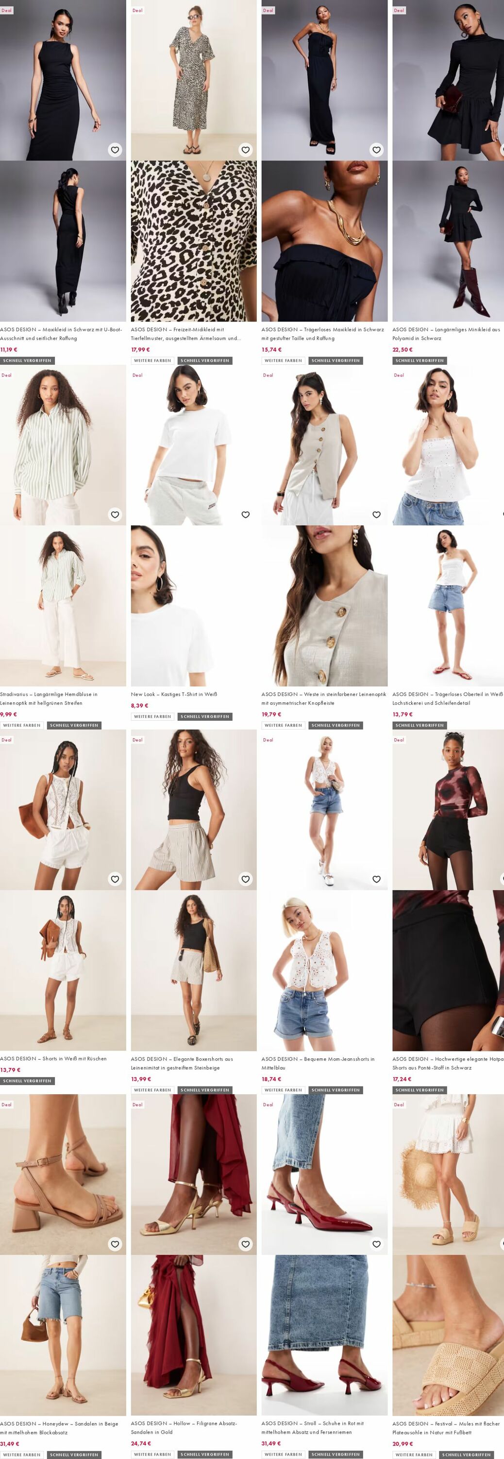 Prospekt Asos 07.07.2025 - 16.07.2025