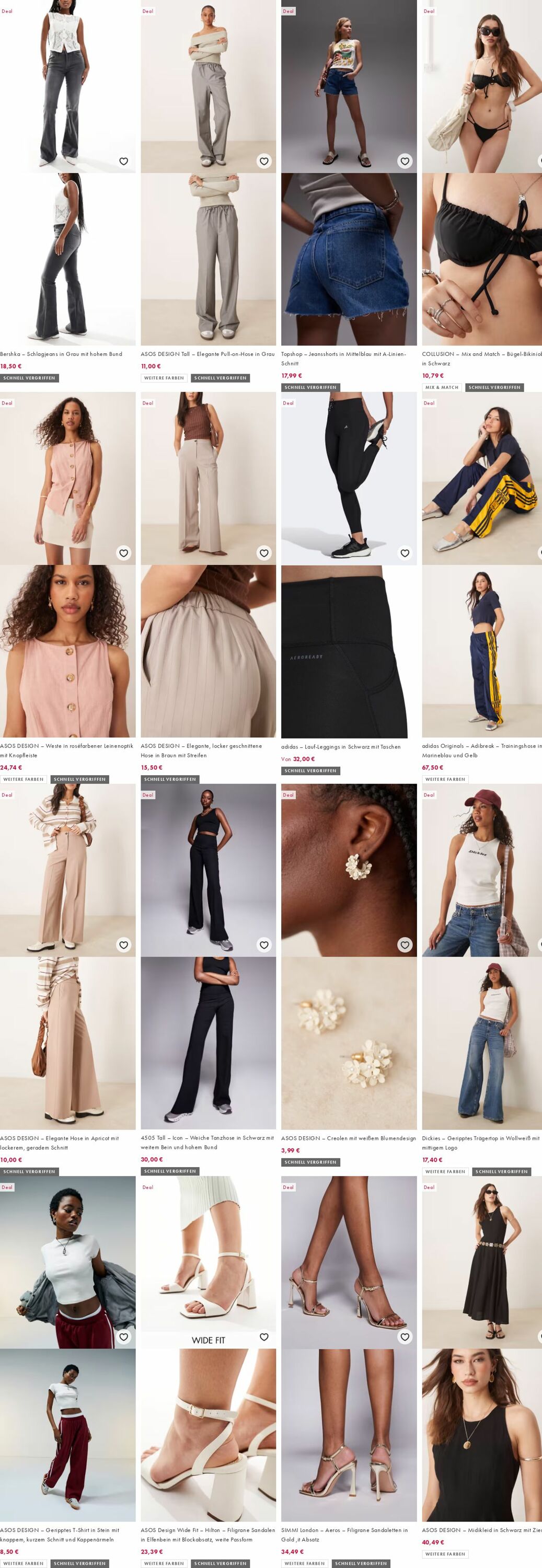 Prospekt Asos 07.07.2025 - 16.07.2025