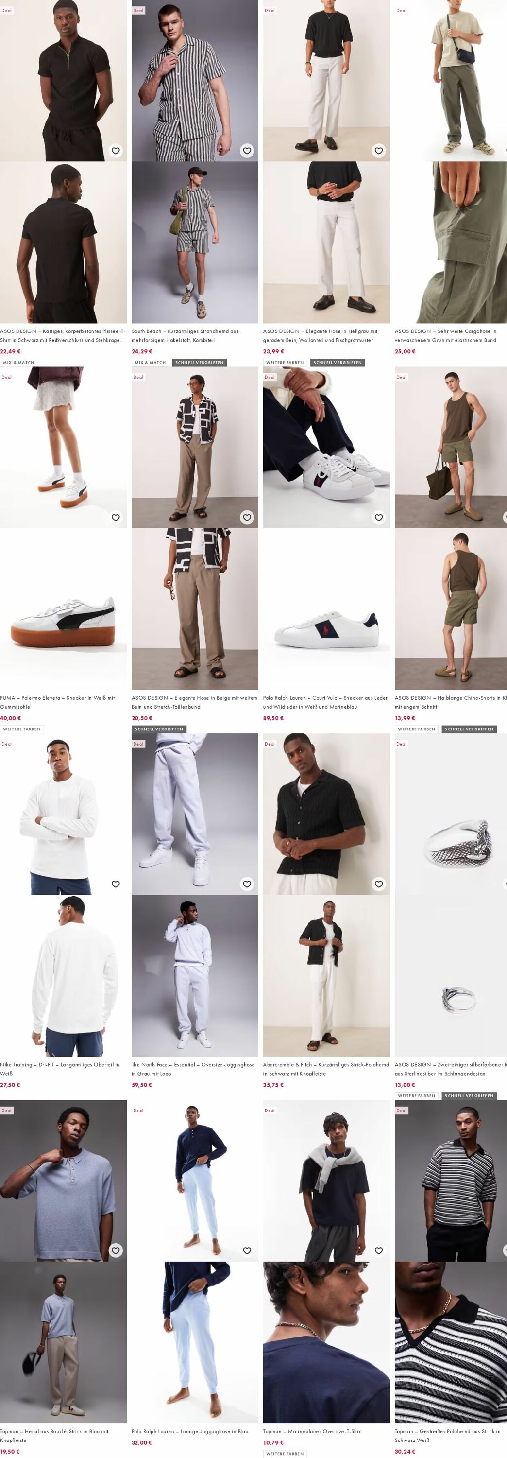 Prospekt Asos 07.07.2025 - 16.07.2025
