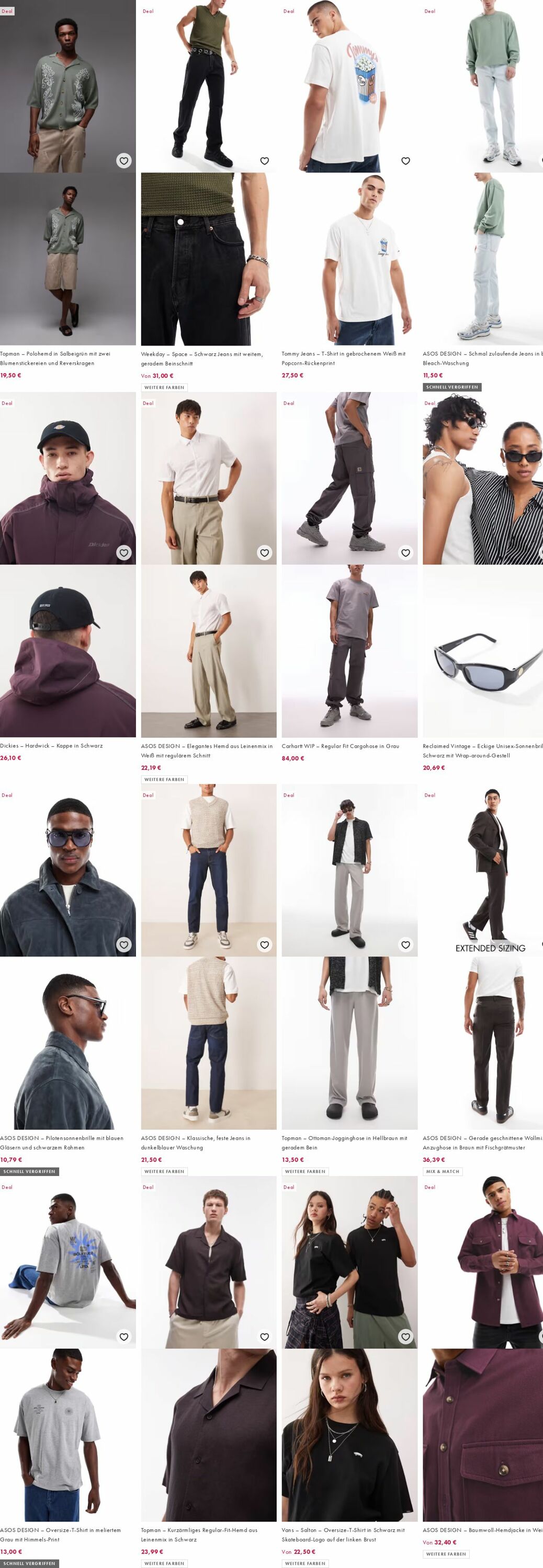Prospekt Asos 07.07.2025 - 16.07.2025