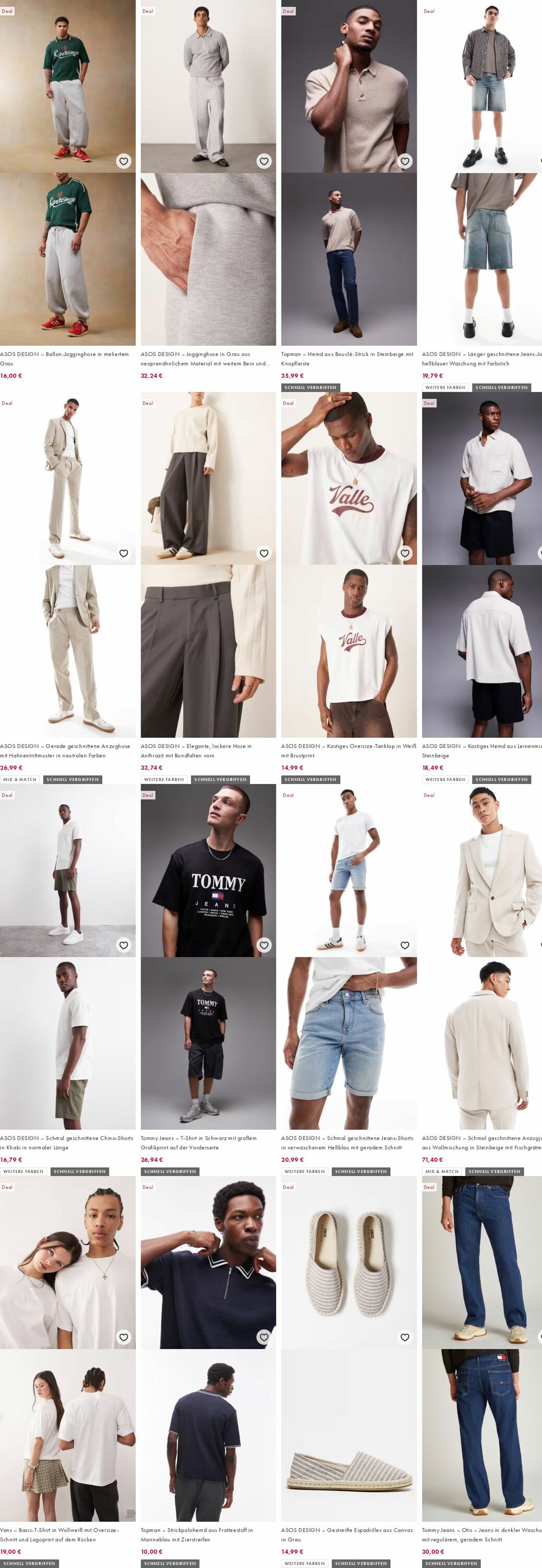 Prospekt Asos 07.07.2025 - 16.07.2025