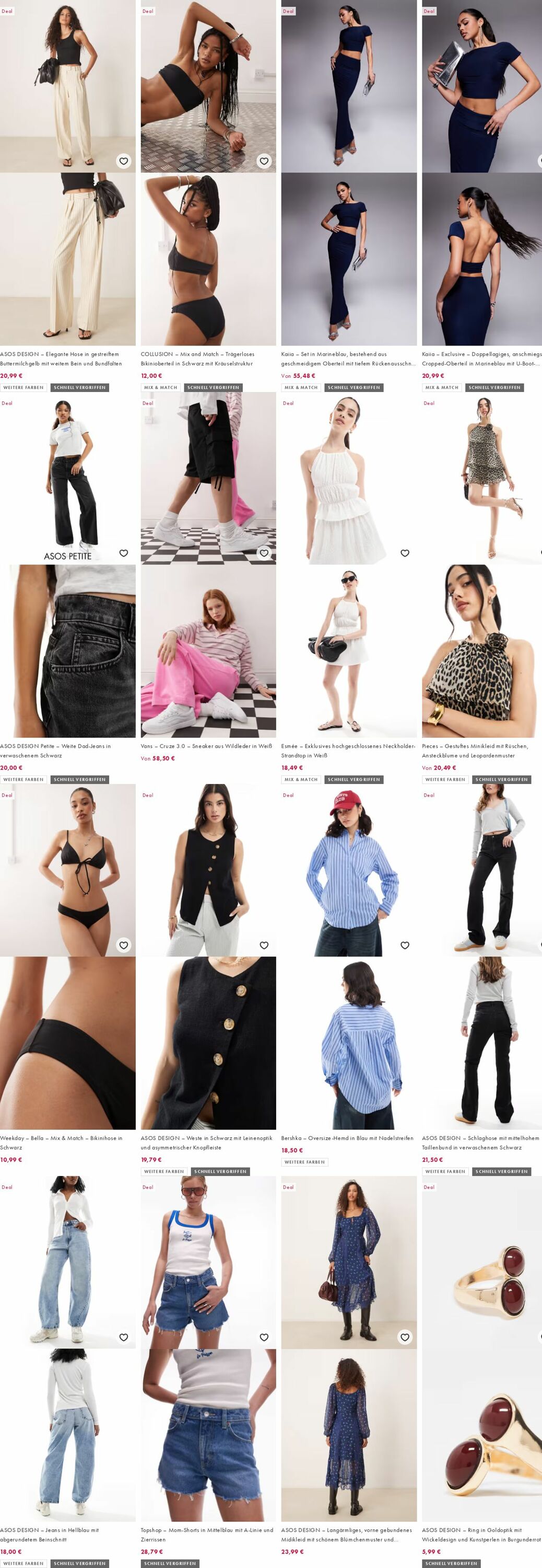 Prospekt Asos 07.07.2025 - 16.07.2025