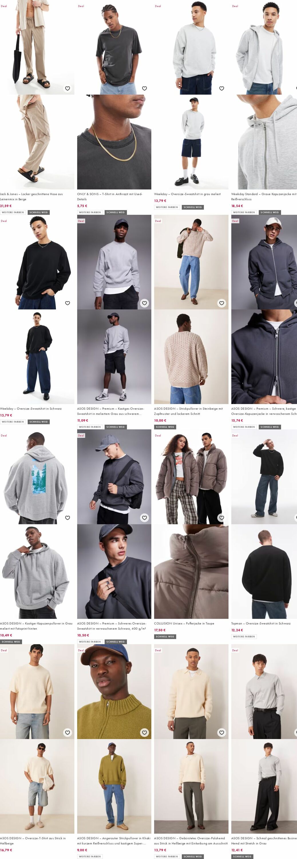 Prospekt Asos 08.09.2025 - 17.09.2025