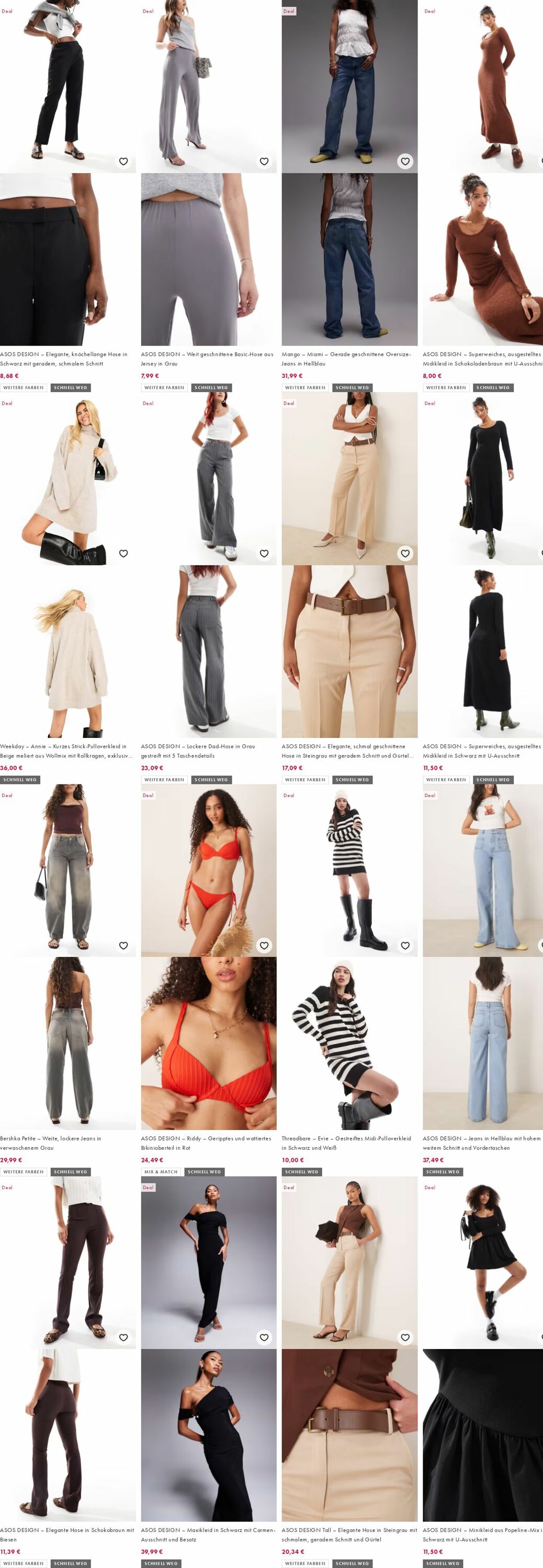 Prospekt Asos 08.09.2025 - 17.09.2025