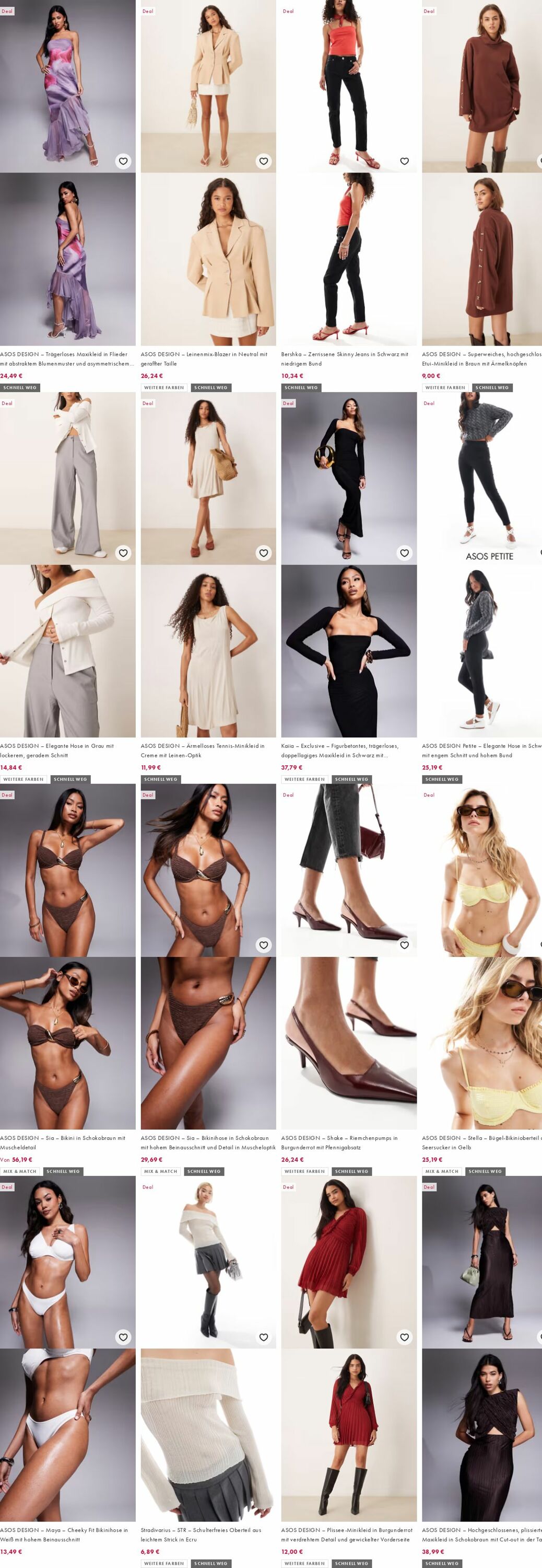 Prospekt Asos 08.09.2025 - 17.09.2025