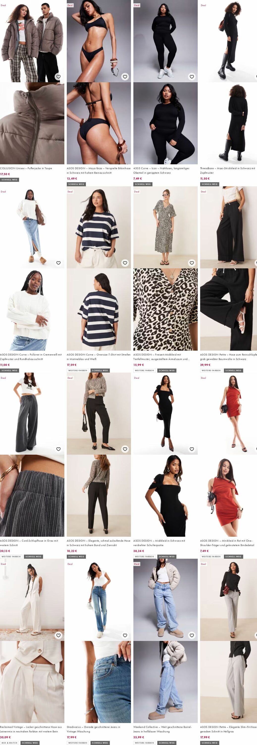 Prospekt Asos 08.09.2025 - 17.09.2025