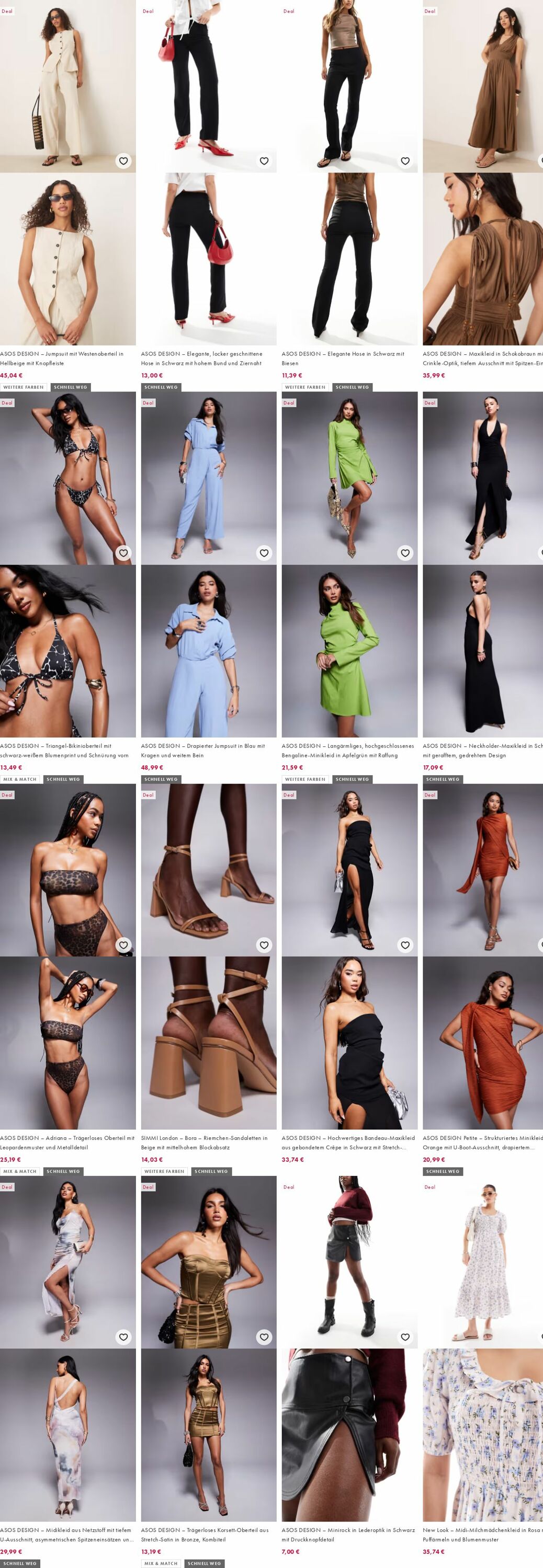 Prospekt Asos 08.09.2025 - 17.09.2025