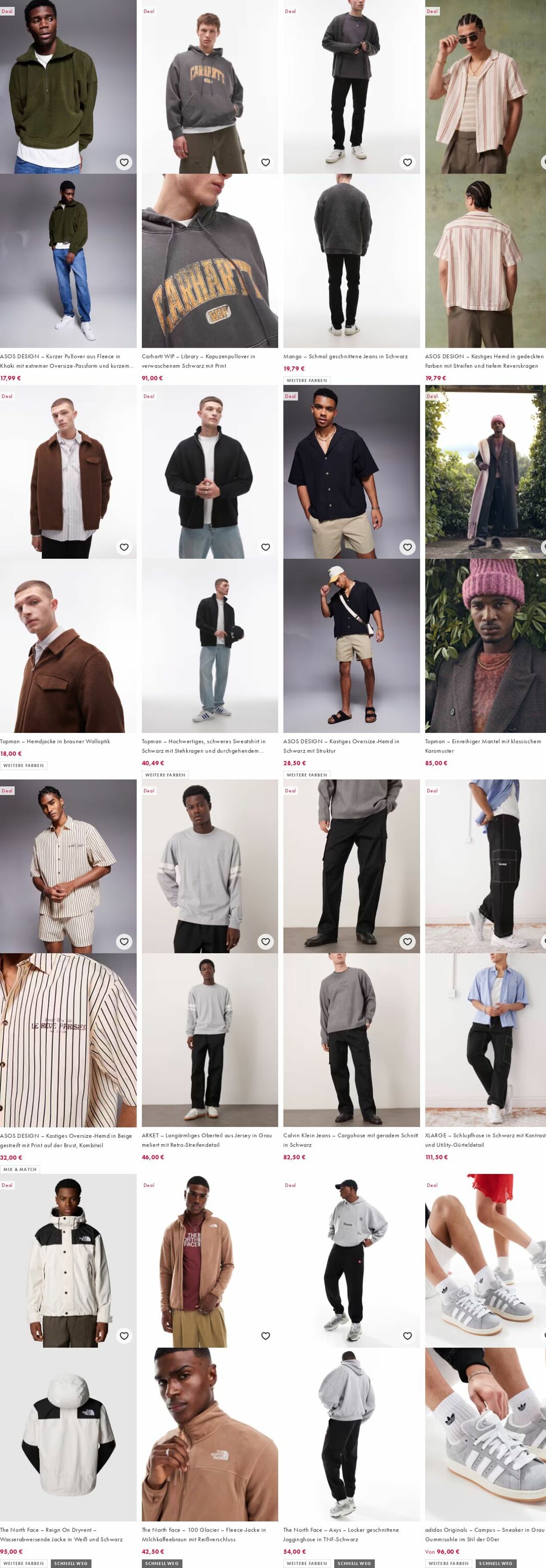 Prospekt Asos 08.09.2025 - 17.09.2025