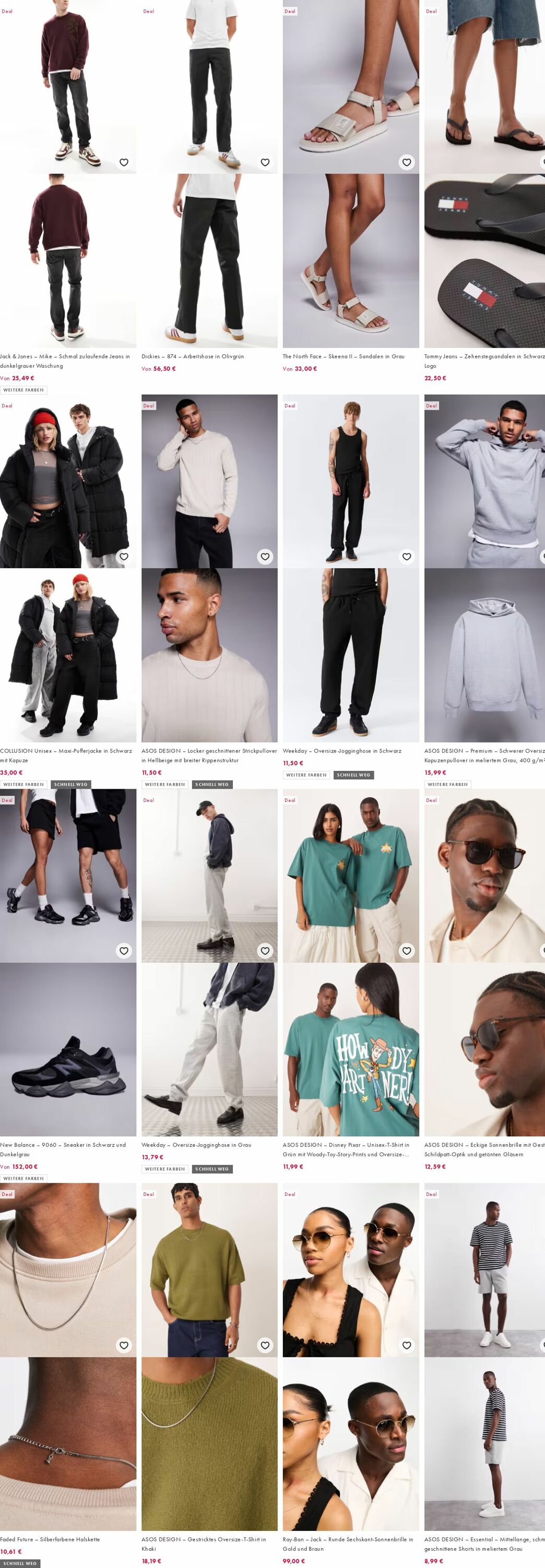 Prospekt Asos 08.09.2025 - 17.09.2025