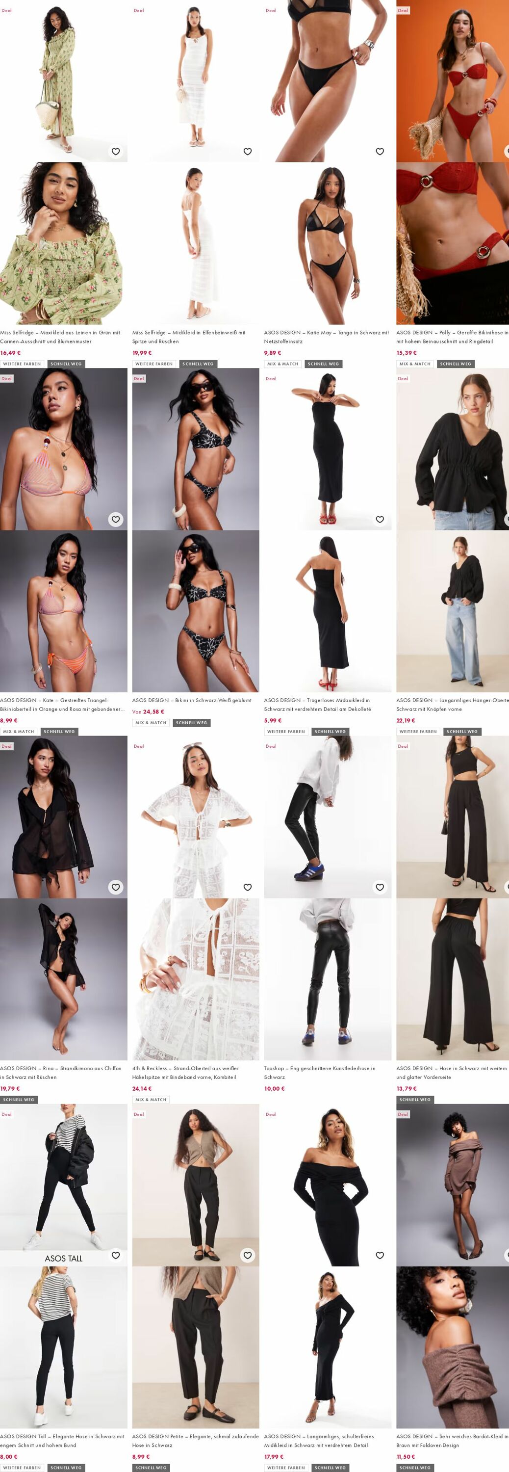Prospekt Asos 08.09.2025 - 17.09.2025