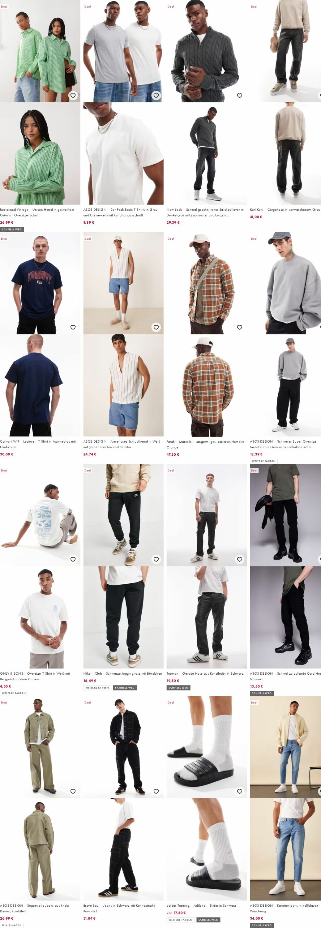 Prospekt Asos 08.09.2025 - 17.09.2025