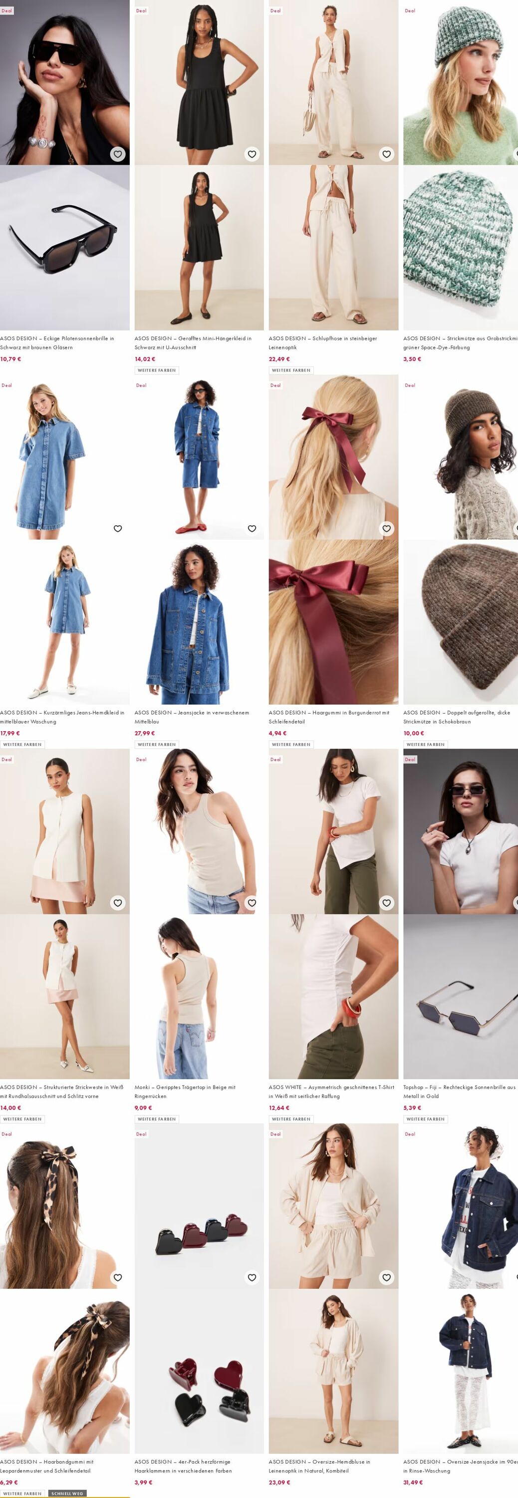 Prospekt Asos 08.09.2025 - 17.09.2025