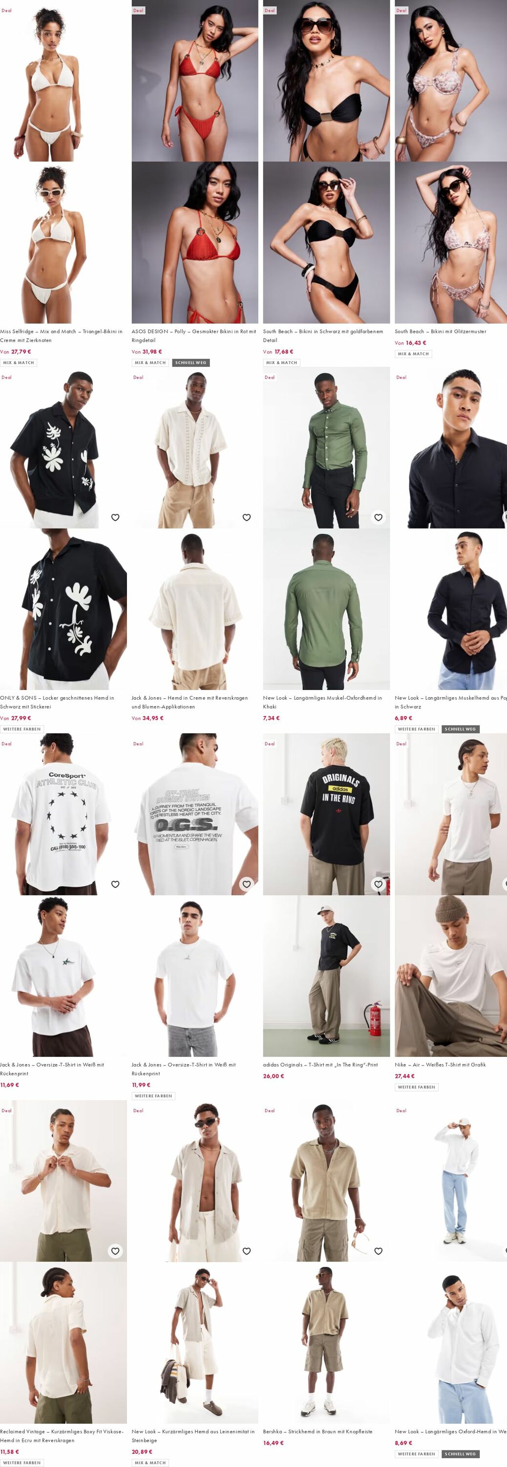 Prospekt Asos 08.09.2025 - 17.09.2025