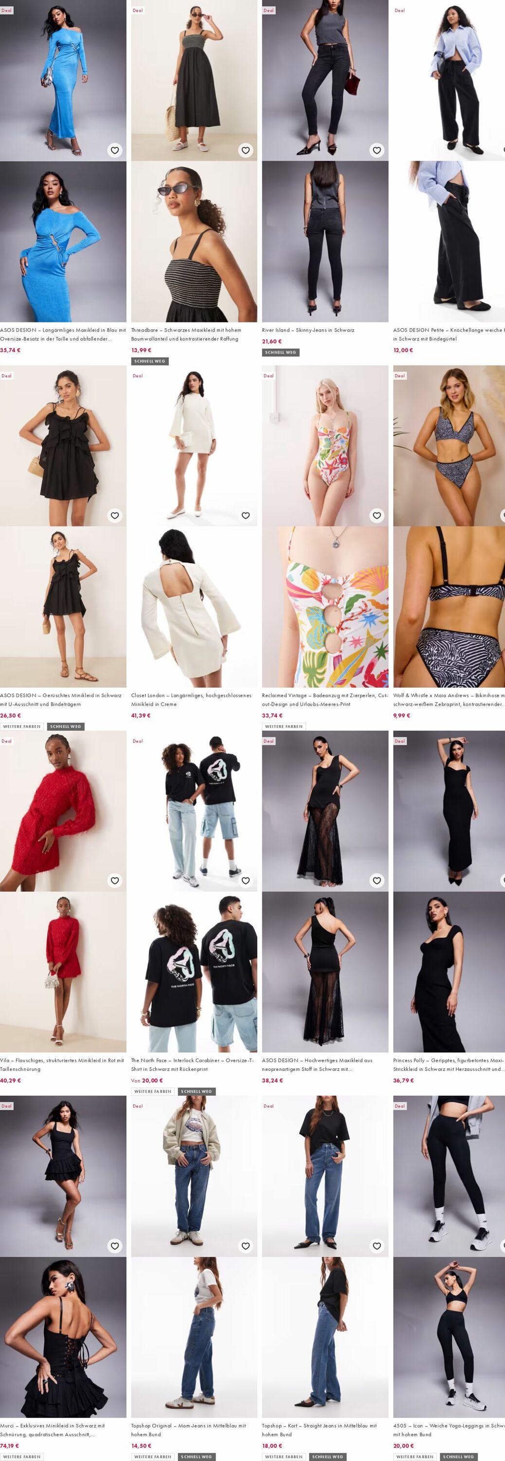 Prospekt Asos 08.09.2025 - 17.09.2025