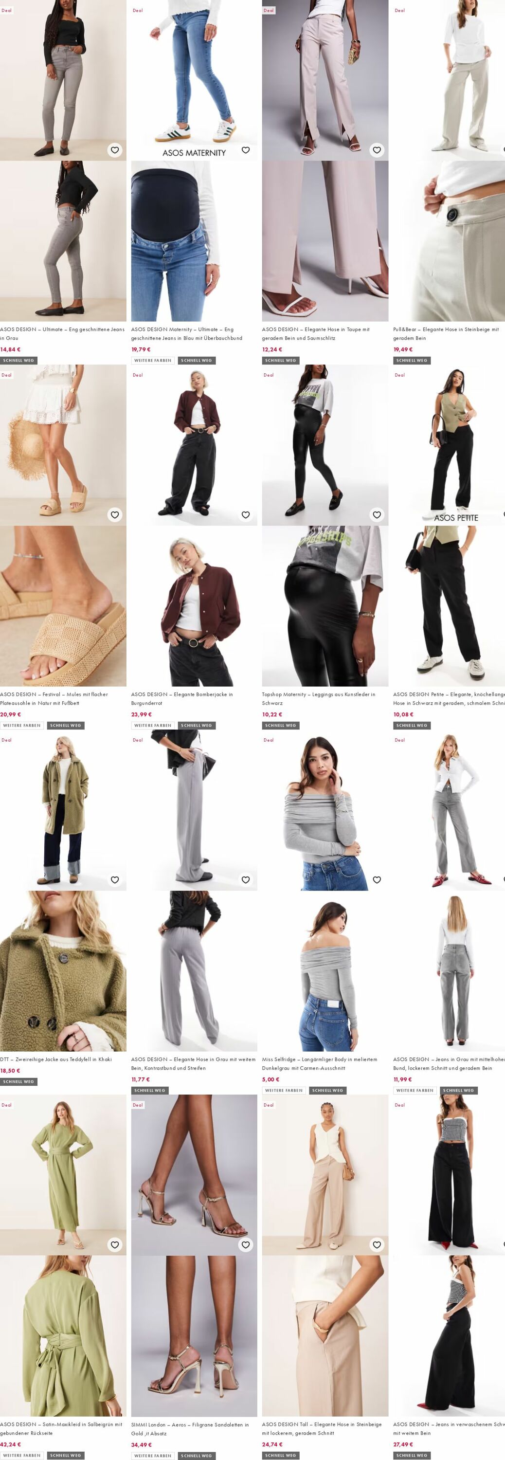 Prospekt Asos 08.09.2025 - 17.09.2025