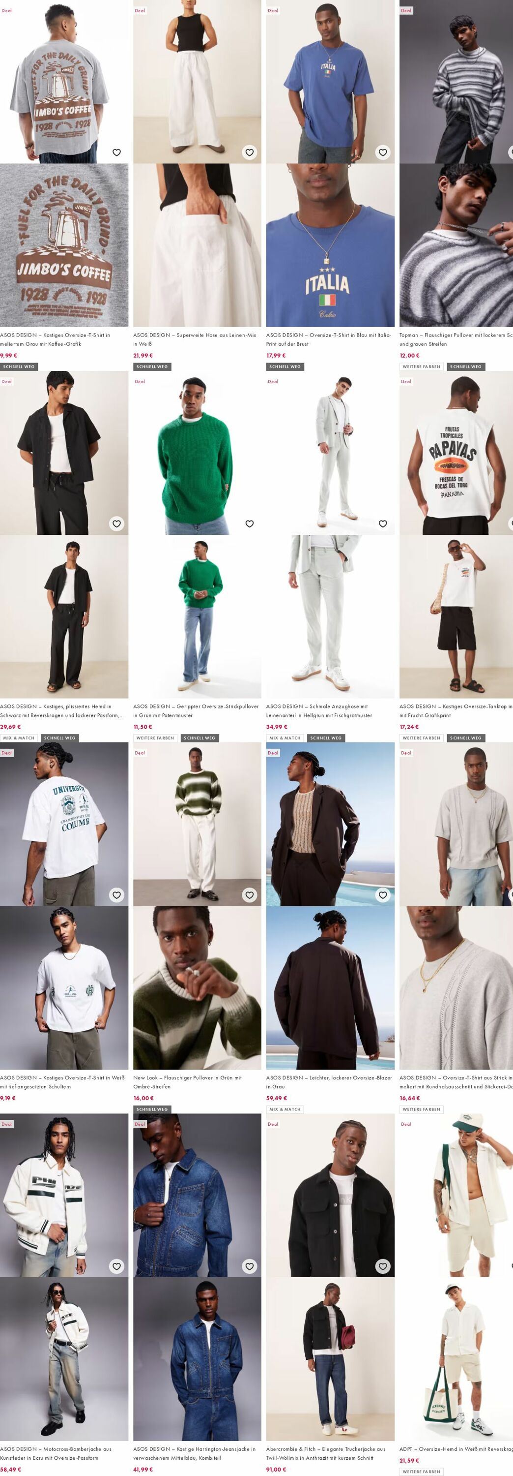 Prospekt Asos 08.09.2025 - 17.09.2025