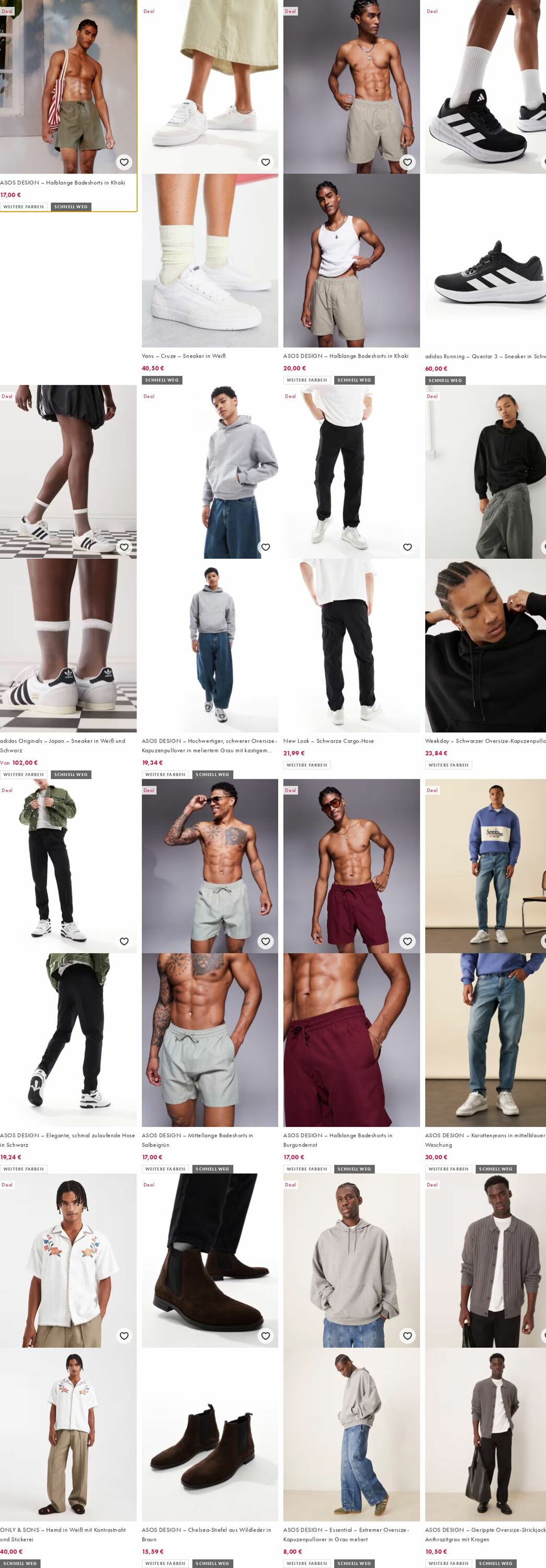 Prospekt Asos 08.09.2025 - 17.09.2025