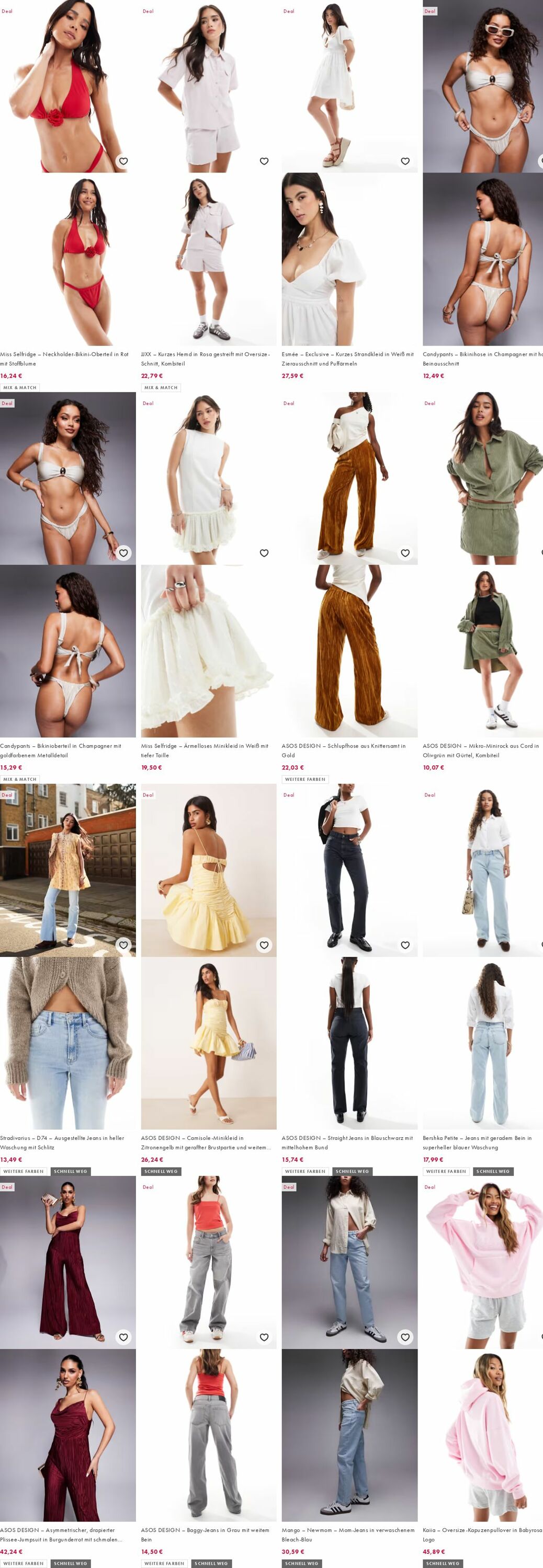 Prospekt Asos 08.09.2025 - 17.09.2025