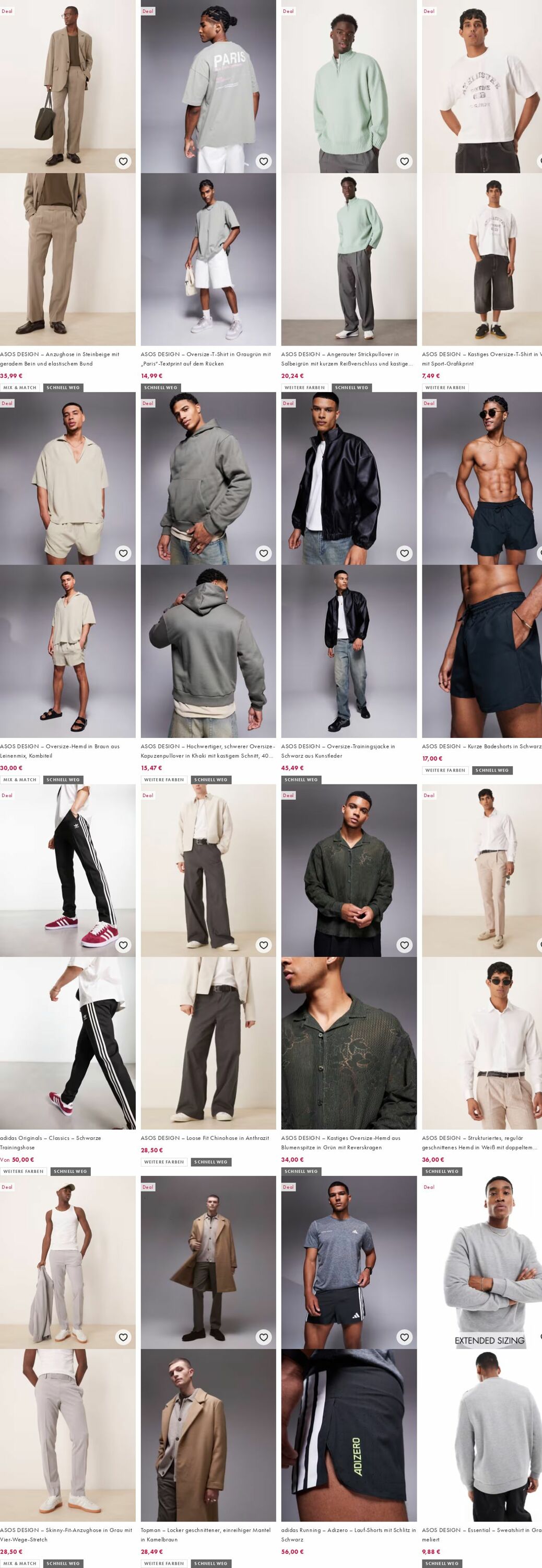 Prospekt Asos 08.09.2025 - 17.09.2025