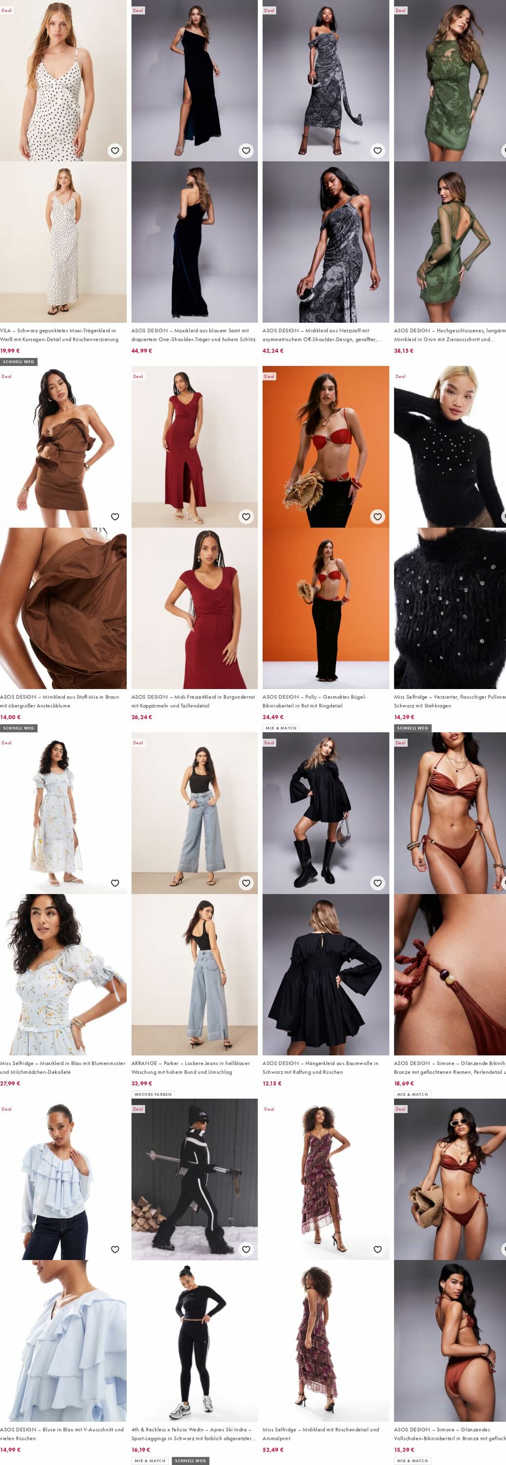Prospekt Asos 08.09.2025 - 17.09.2025